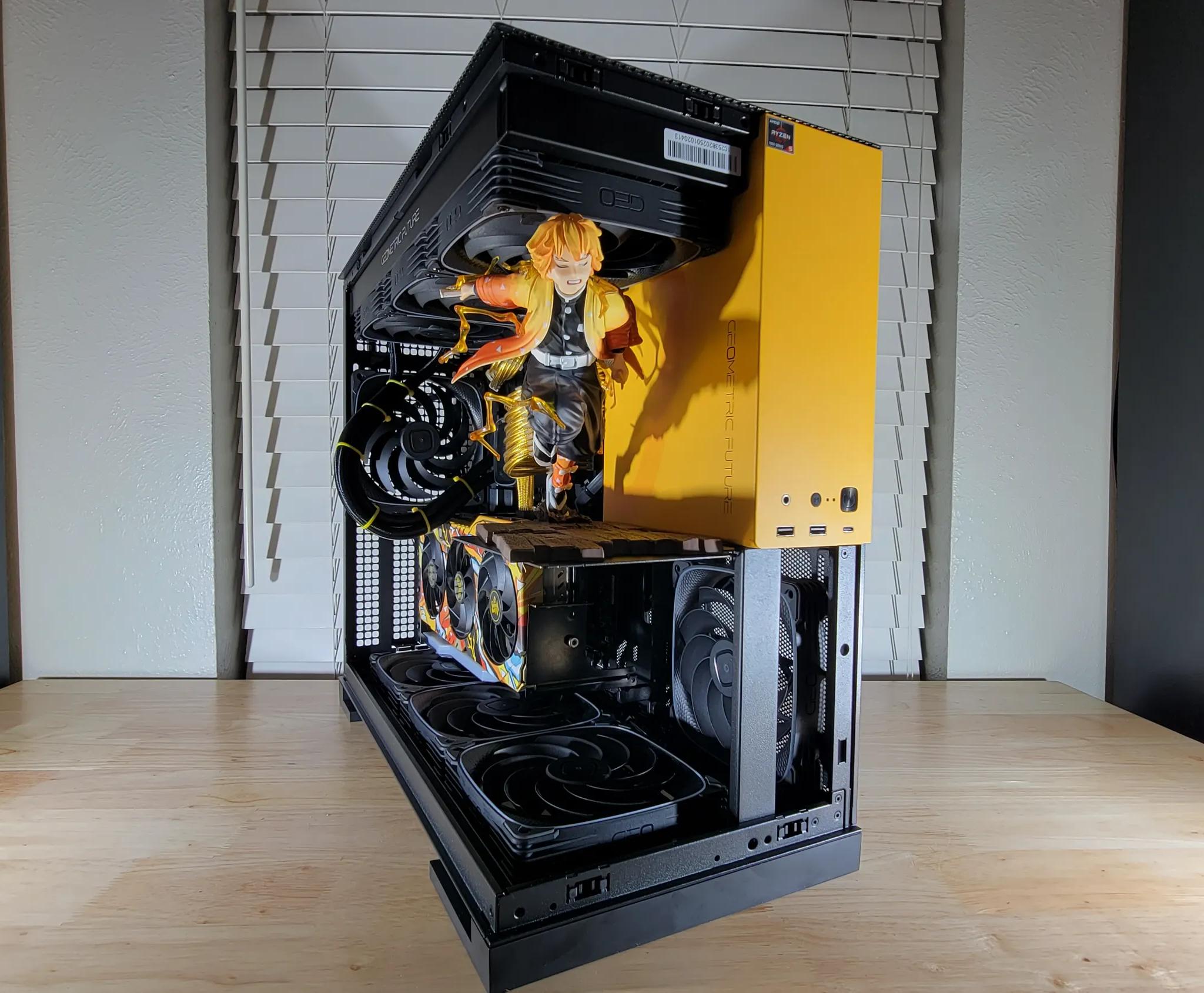 DEMON SLAYER ZENITSU |R5 7600X | RTX 3060 12Gb | Win 11 Pro | 64Gb @6000MT/s