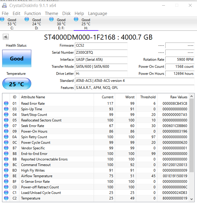 SEAGATE BARRACUDA 4TB SATA 3.5 in. INTERNAL HARD DRIVE