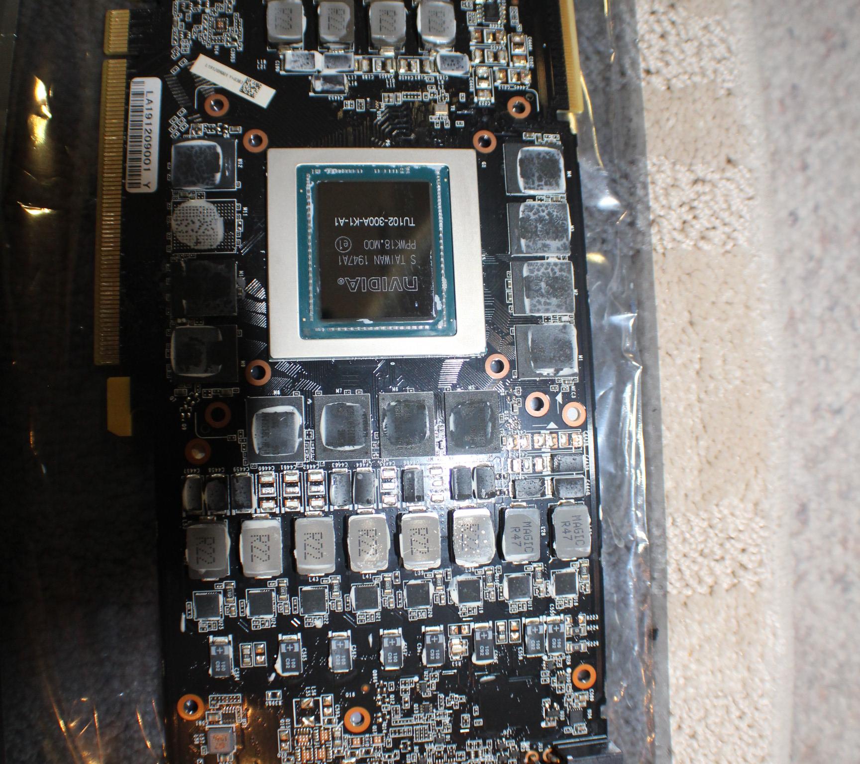 2 x PNY RTX 2080 ti Cards for parts or repair