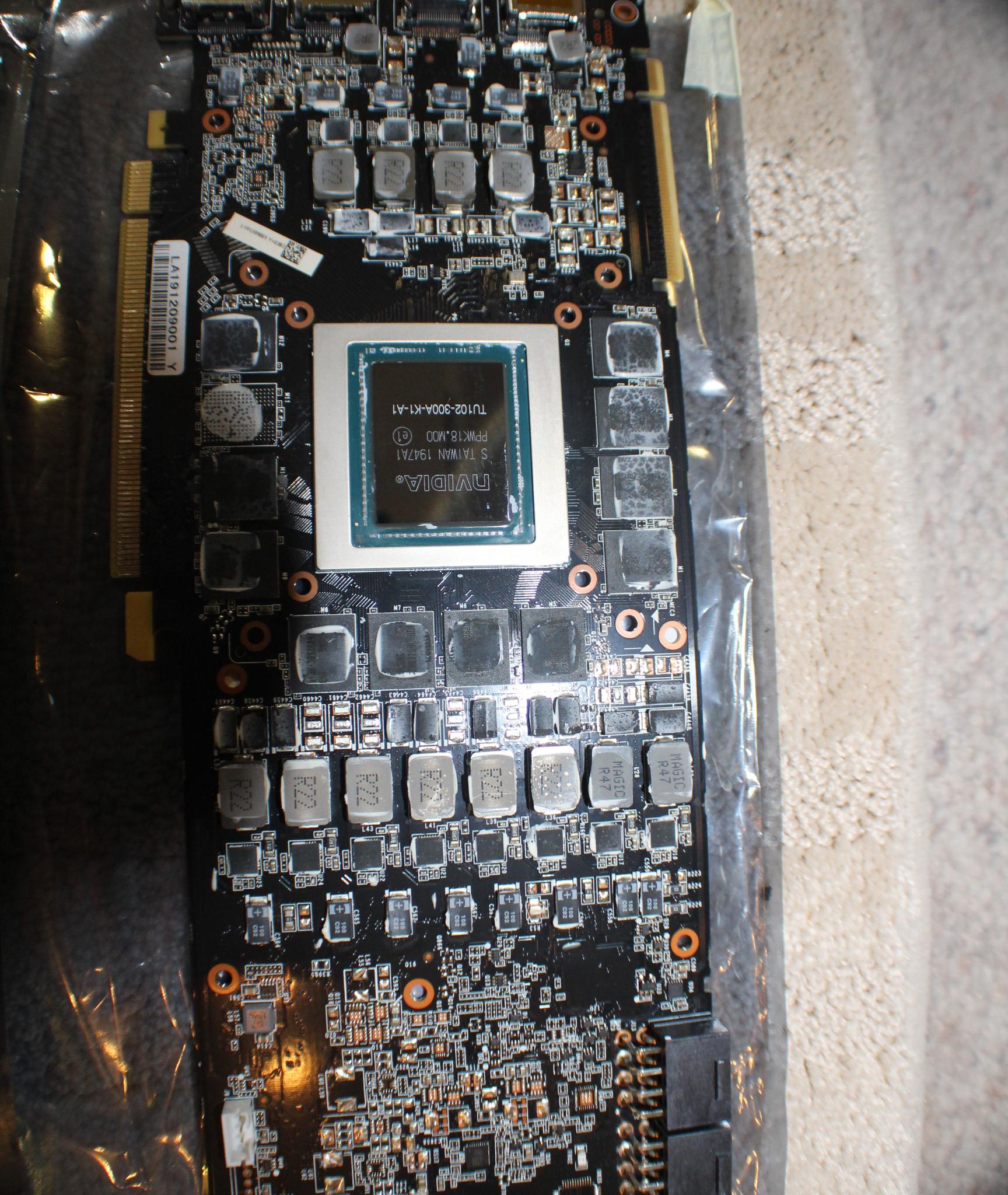 2 x PNY RTX 2080 ti Cards for parts or repair