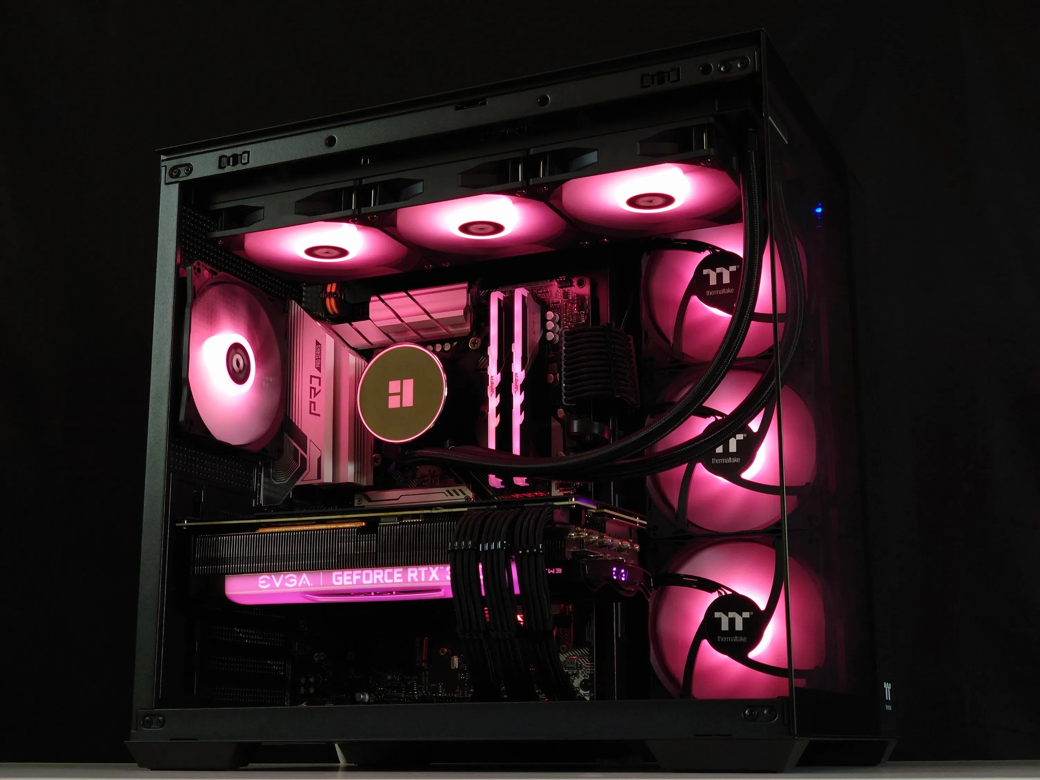 🌊Liquid Cooled Gaming PC❇️Nvidia RTX 3080 10GB❇️Intel i5 13600KF 14 core❇️32GB DDR4❇️1TB SSD