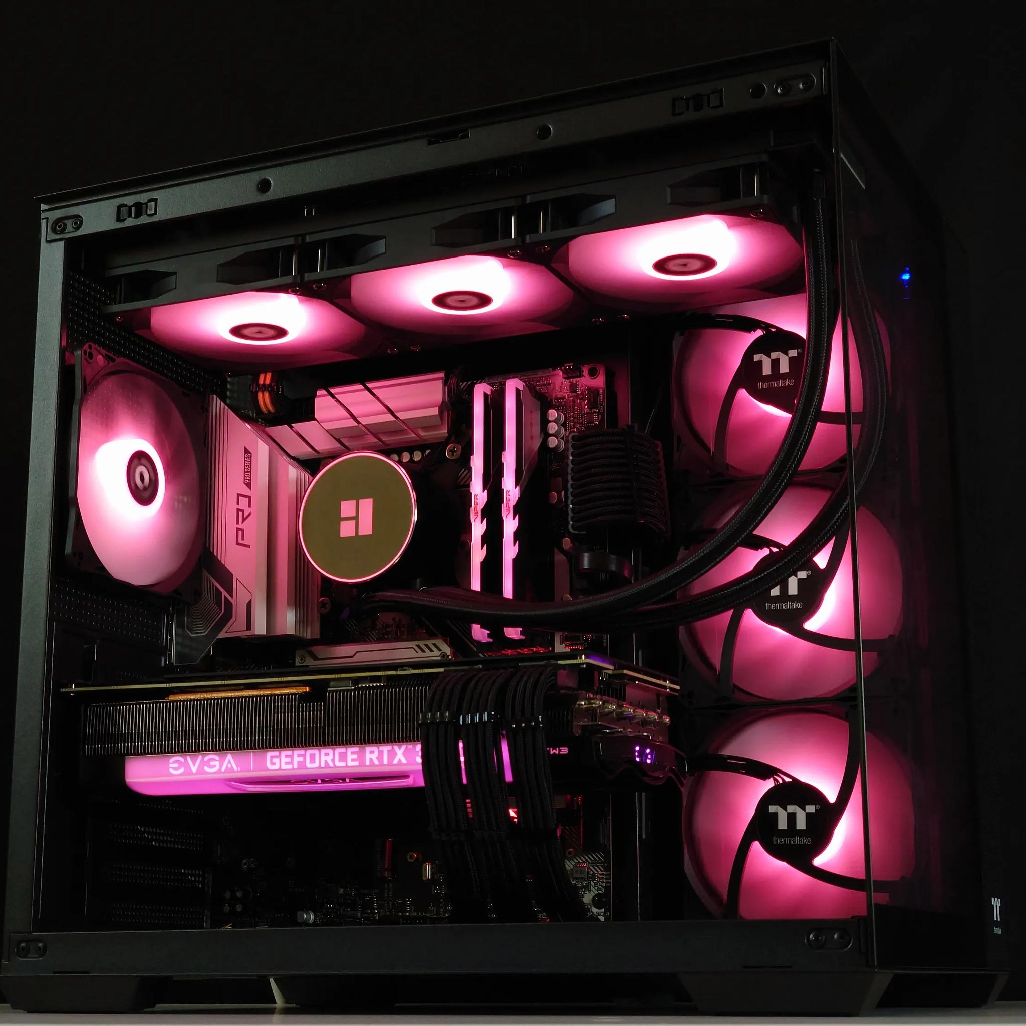 🌊Liquid Cooled Gaming PC❇️Nvidia RTX 3080 10GB❇️Intel i5 13600KF 14 core❇️32GB DDR4❇️1TB SSD