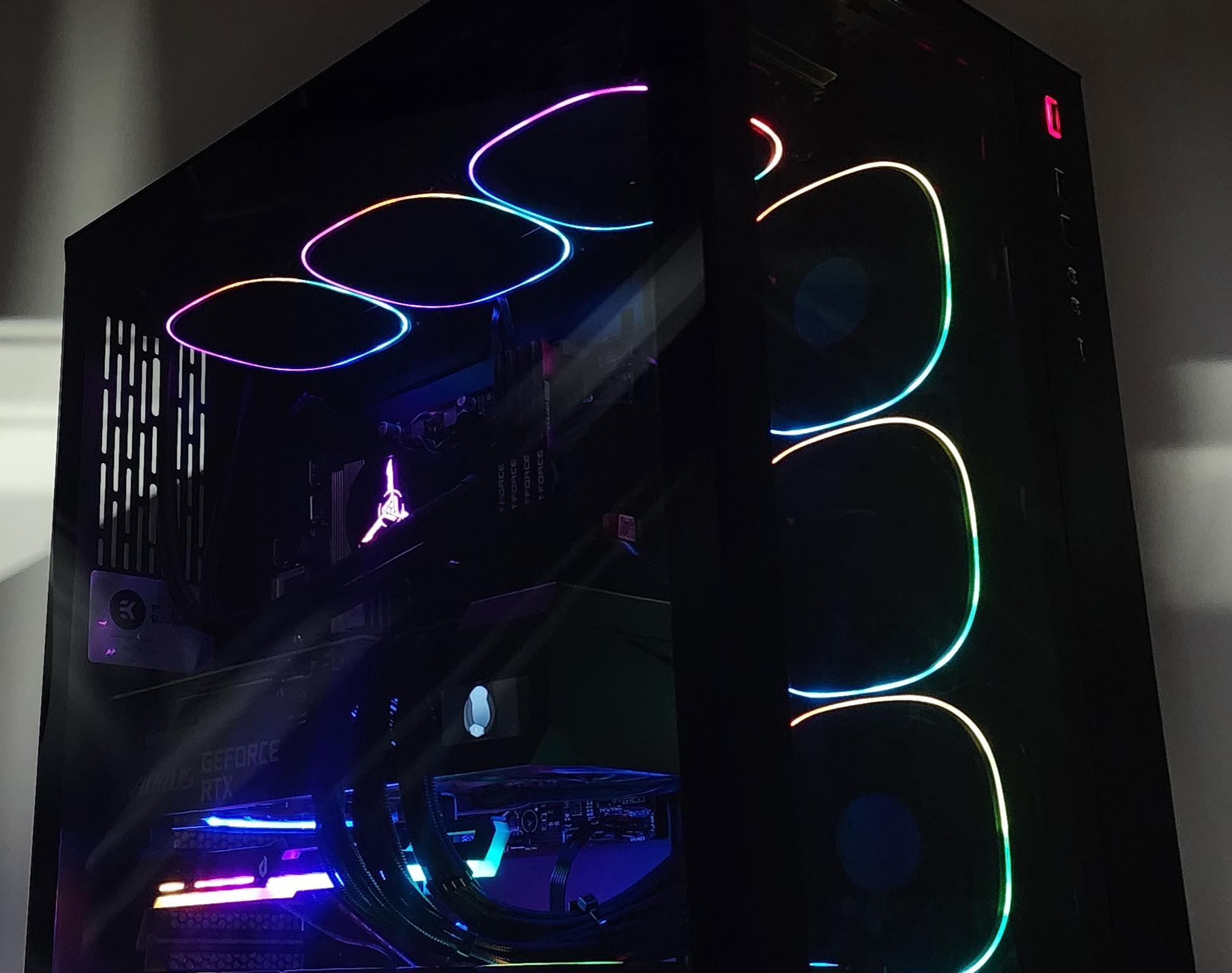 Gaming PC Ryzen 7 7700 32GB RAM 1TB SSD RTX 3080 10GB Windows 11 Computer