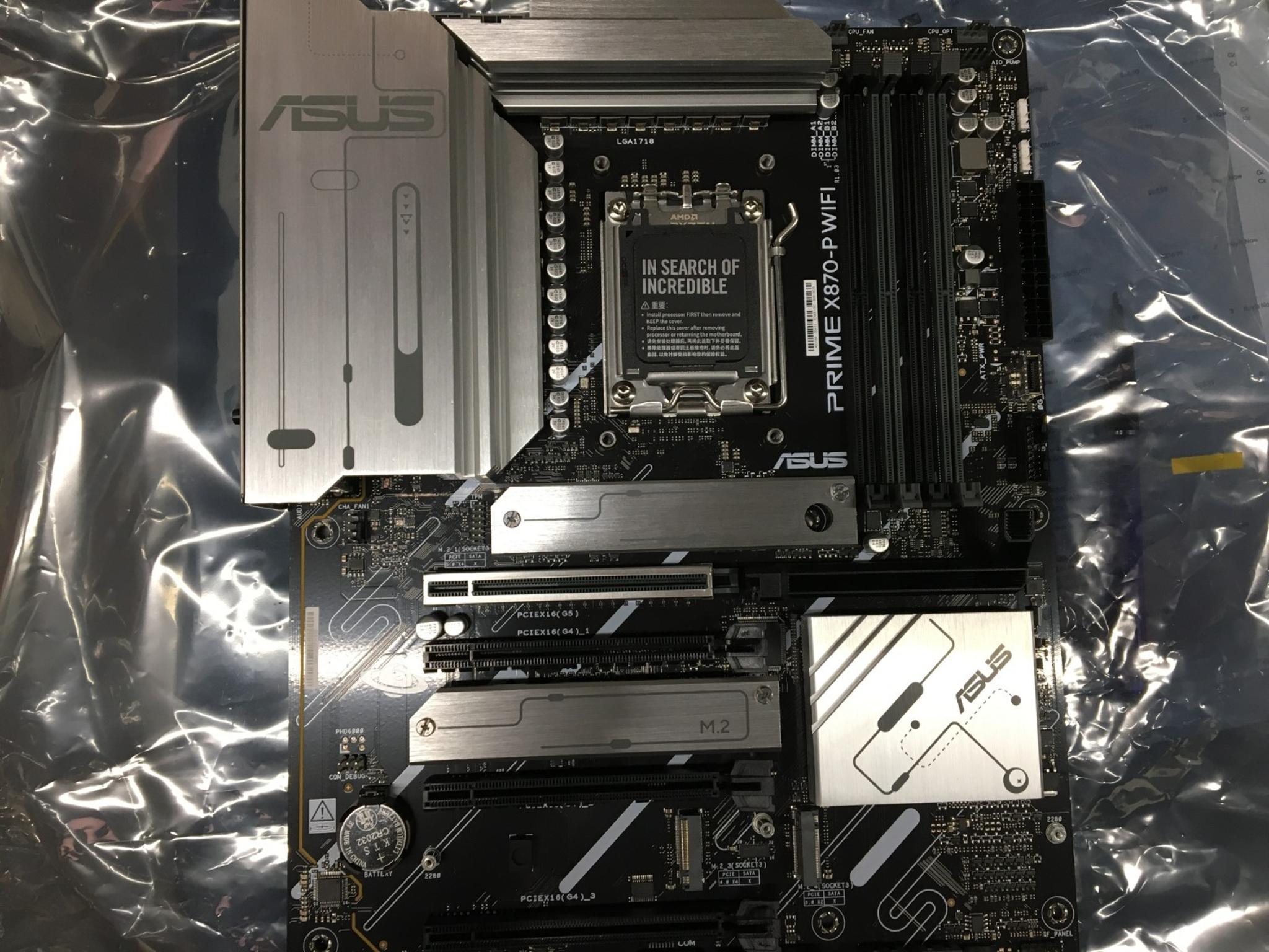 ASUS PRIME X870-P WIFI AM5 DDR5 ATX Motherboard - Open Box Board Only