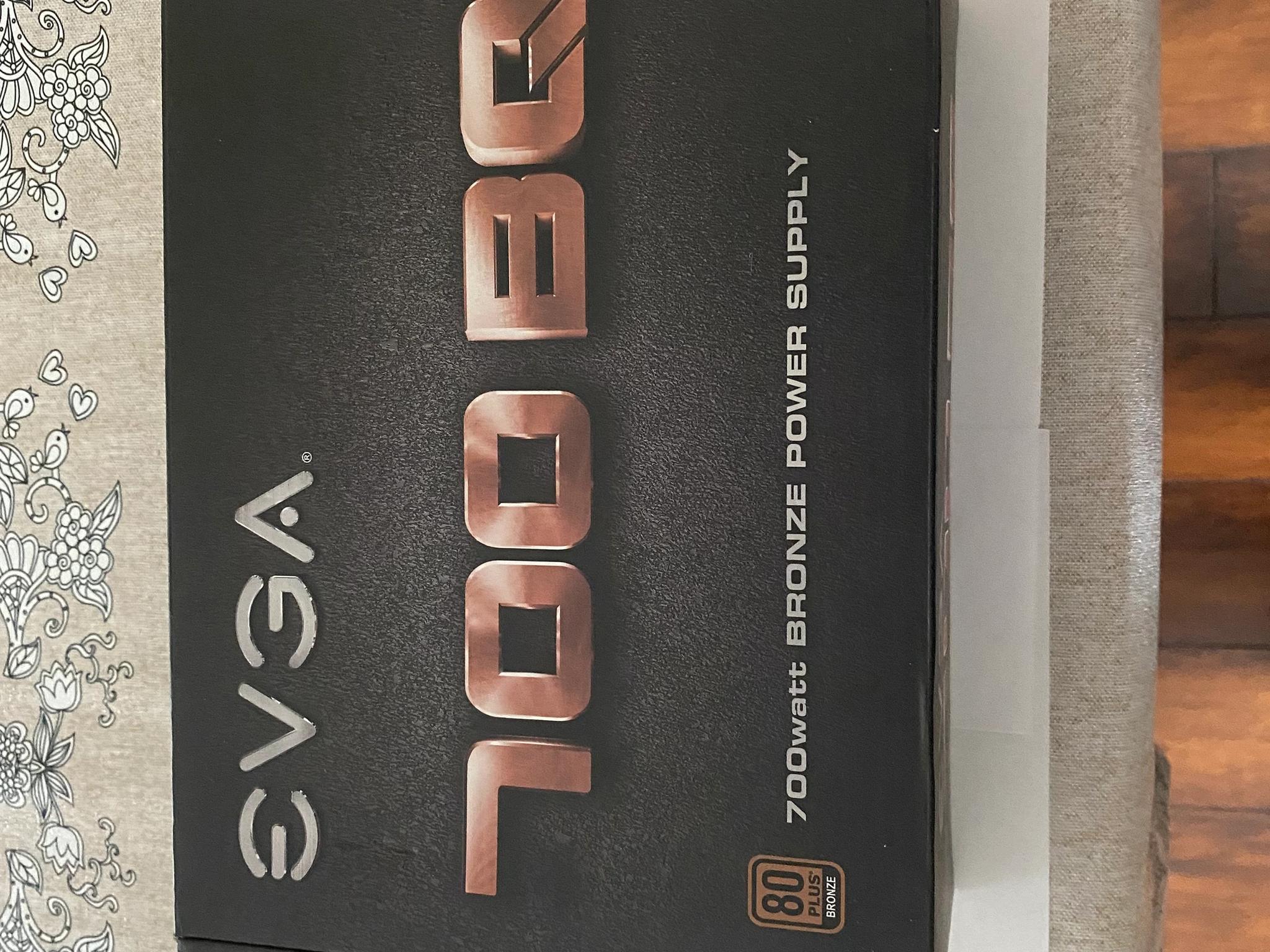 EVGA 700BQ 80 Plus Bronze 700W Semi Modular Power Supply 
