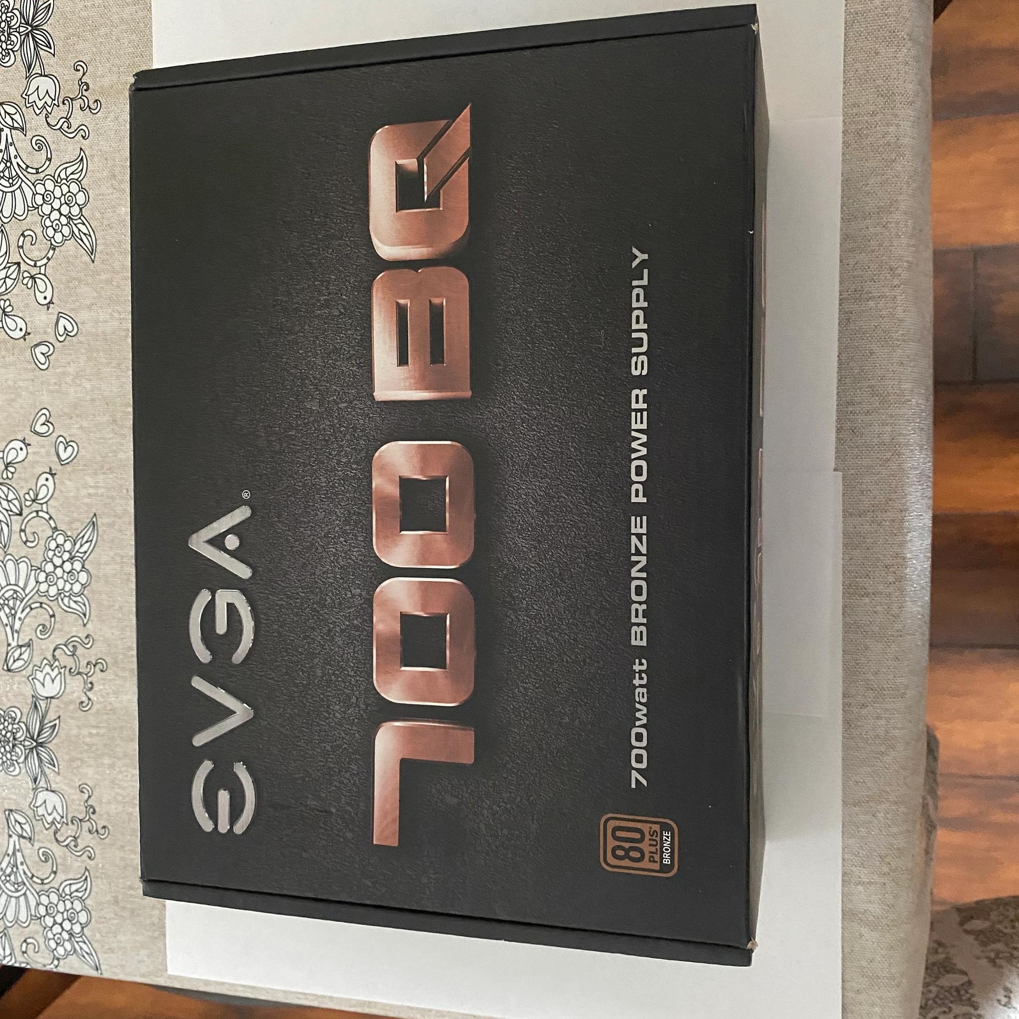 EVGA 700BQ 80 Plus Bronze 700W Semi Modular Power Supply 