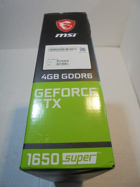 MSI GTX 1650 Gaming Super X