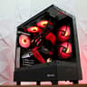 ⚫️ The Red Glass 🔴 Ryzen 7 5800X | RTX 3070 | 32GB DDR4 | 1TB M.2 | W11 + WiFi |