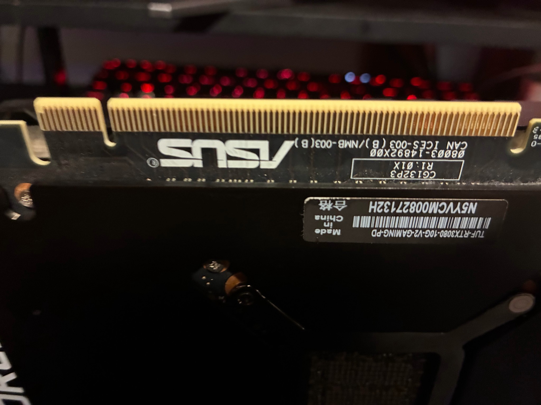 ASUS TUF-RTX3080-O10G-Gaming TUF Gaming GeForce RTX 3080 Graphic Card
