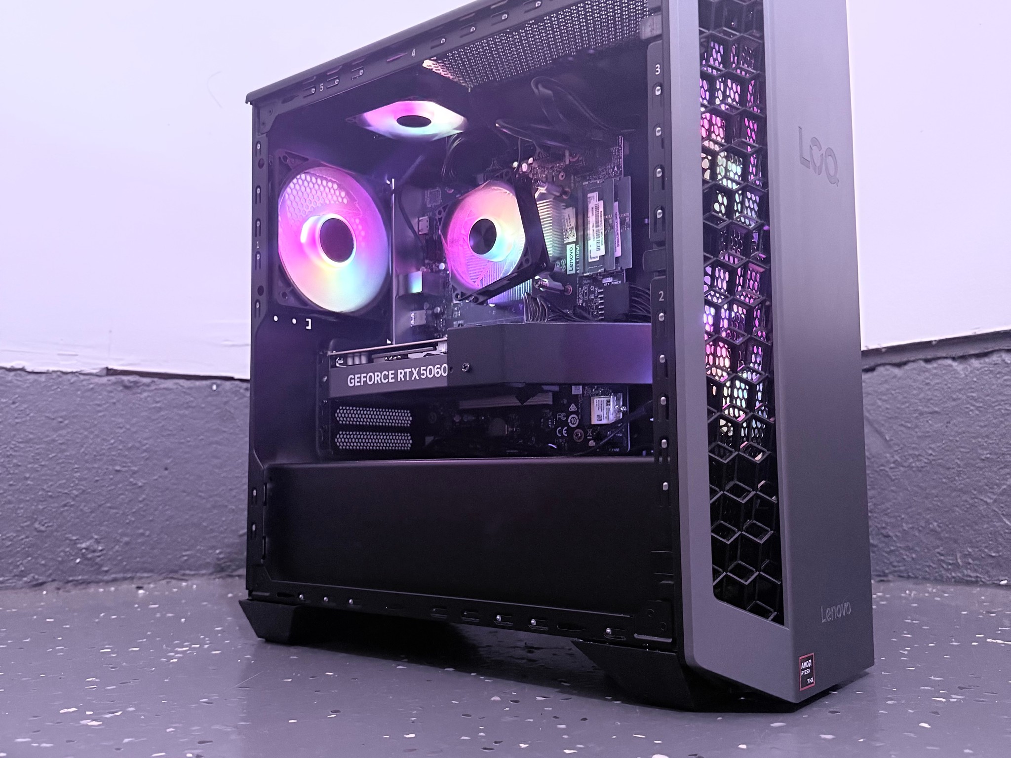 🩶"Iron Pulse"🌈| 1440p Gaming | RTX 5060 Ti | Ryzen 7 8745HX | 16GB DDR5 | 1TB SSD | Free ShIppin