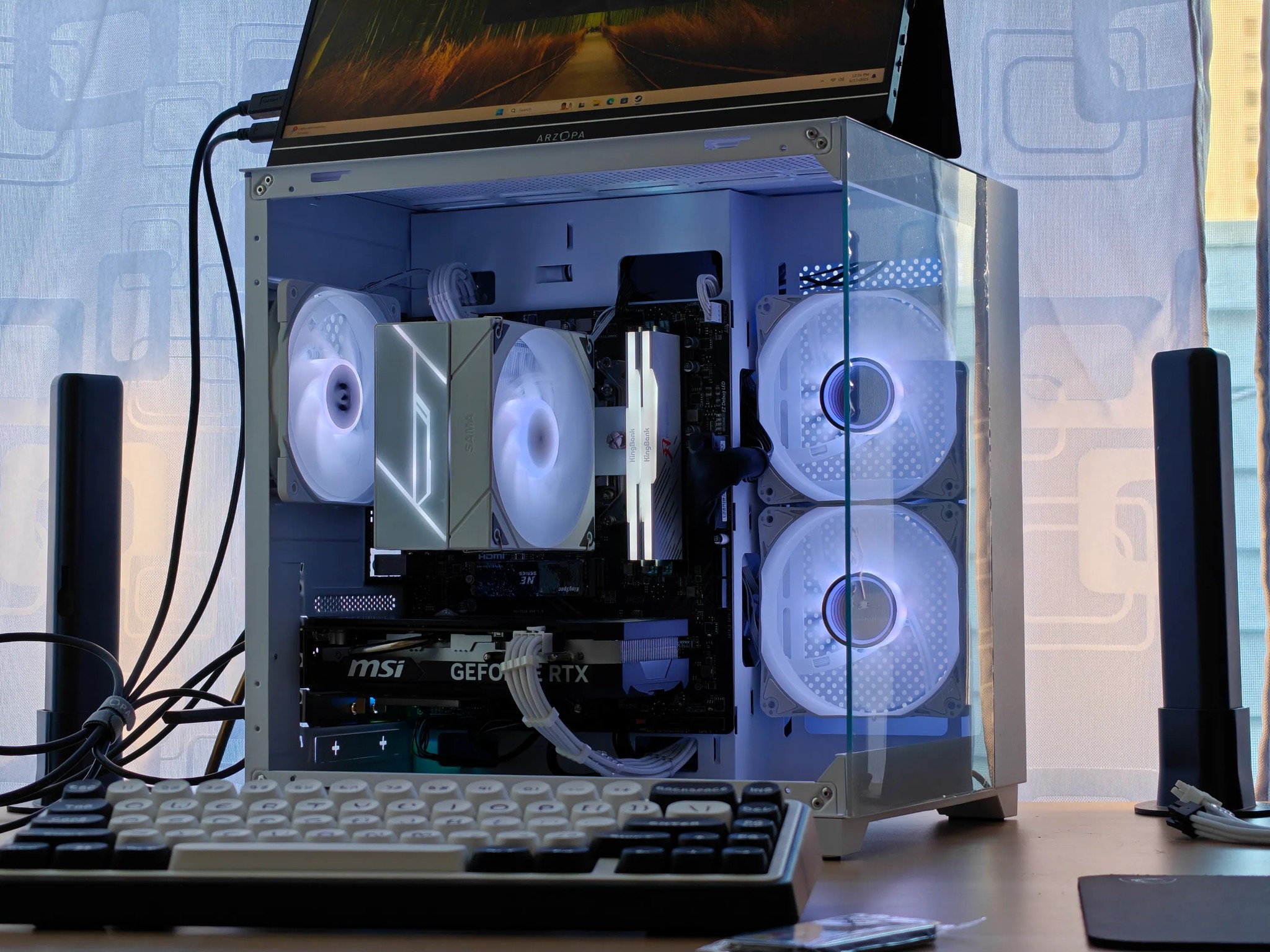 RTX 4060, Ryzen 8400F, 32GB DDR5, 1TB NVMe Gaming PC