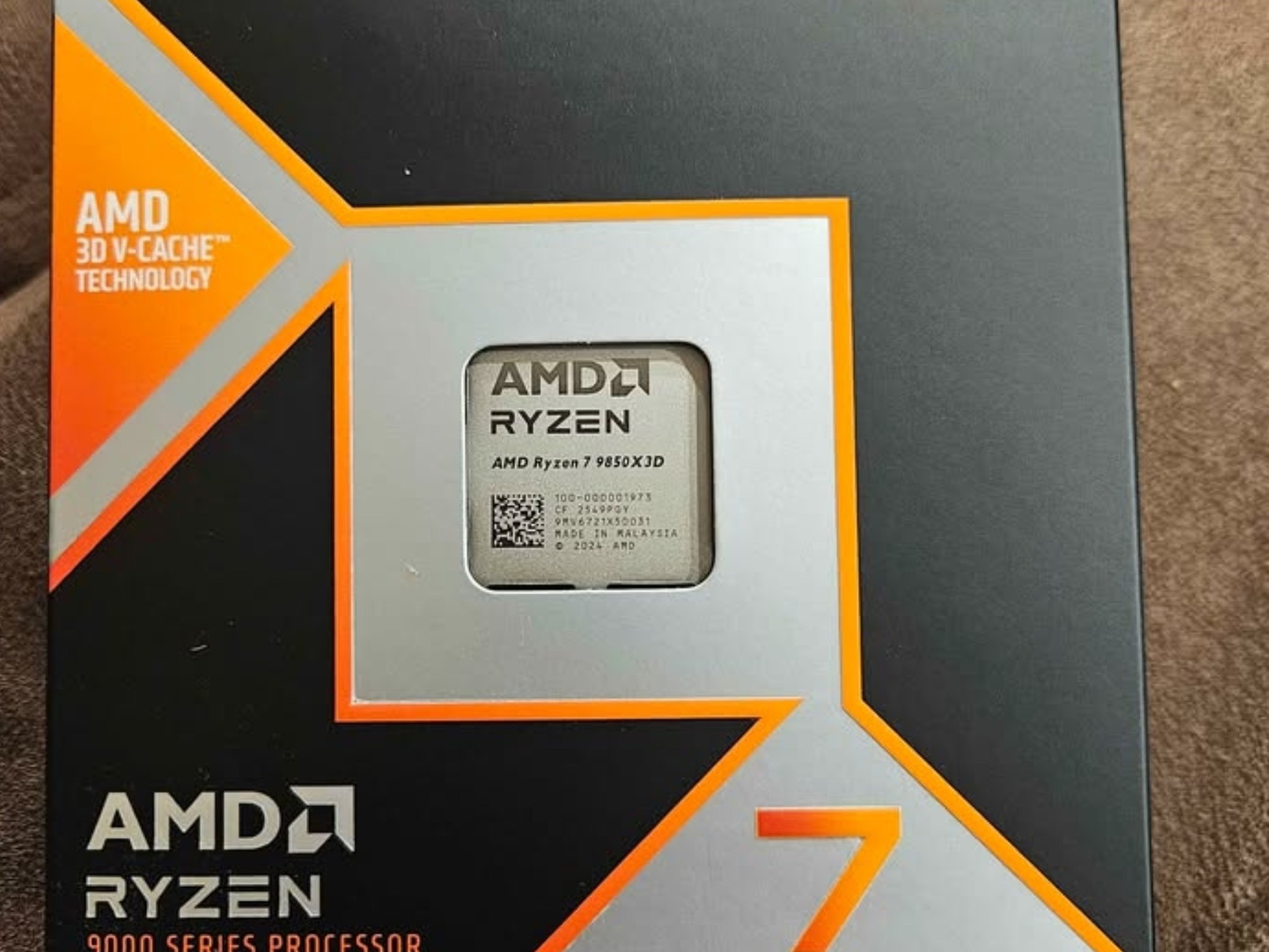 NEW AMD Ryzen 7 9850X3D Granite Ridge AM5 4.70GHz 8-Core Boxed Processor