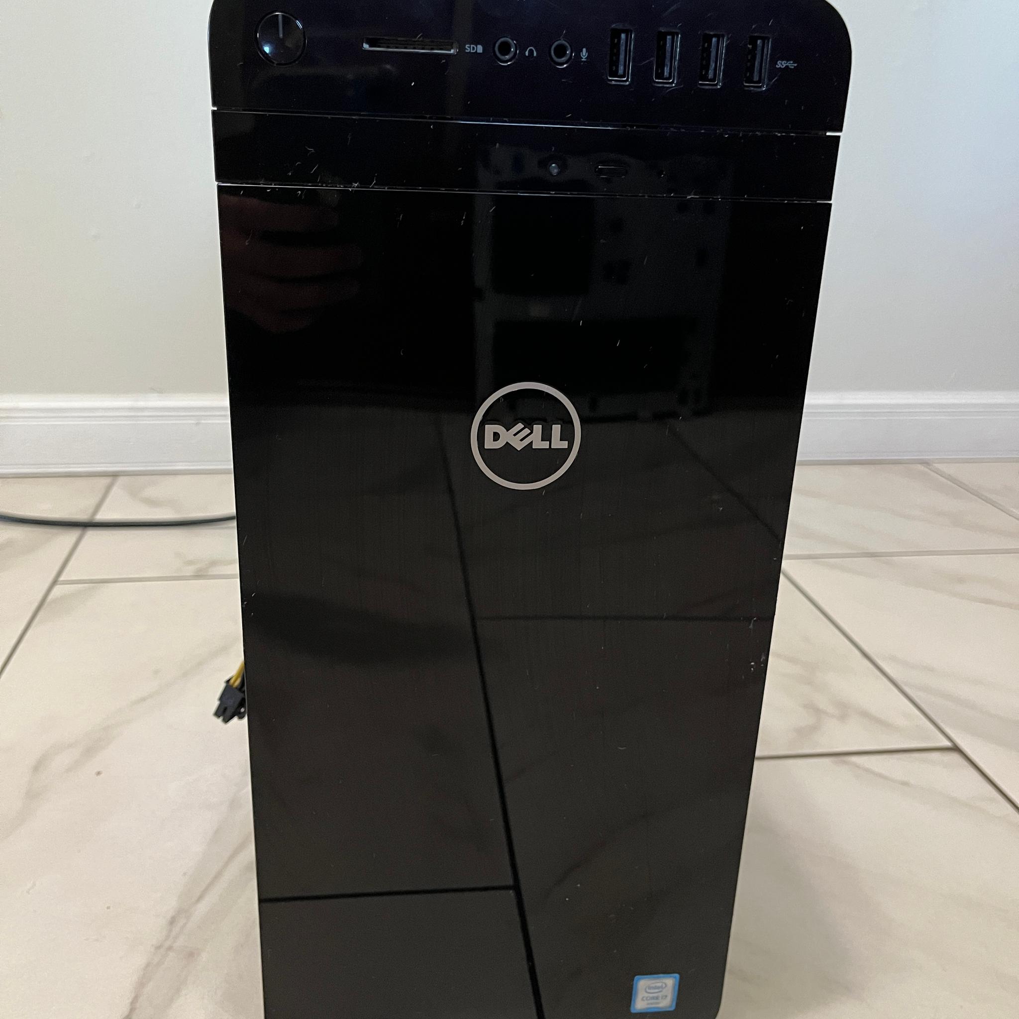 NVIDIA RTX 2070, Intel i7-6700, 16GB RAM, 512GB SSD - Dell Gaming PC w/Wi-Fi, BT