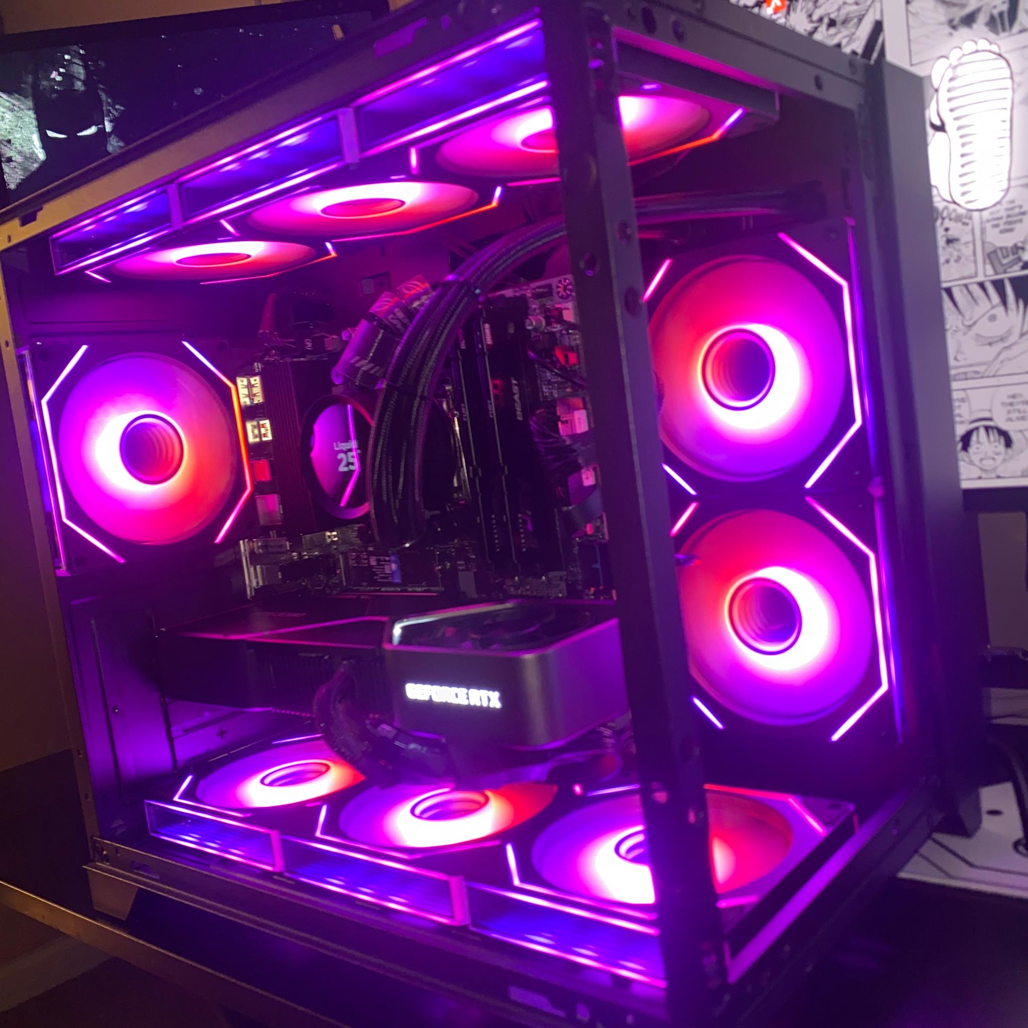 MATX 1440p beast AM5 Custom Build | AMD Ryzen 5 7500x3D | NVIDIA RTX 3080 FE | 32GBs DDR5