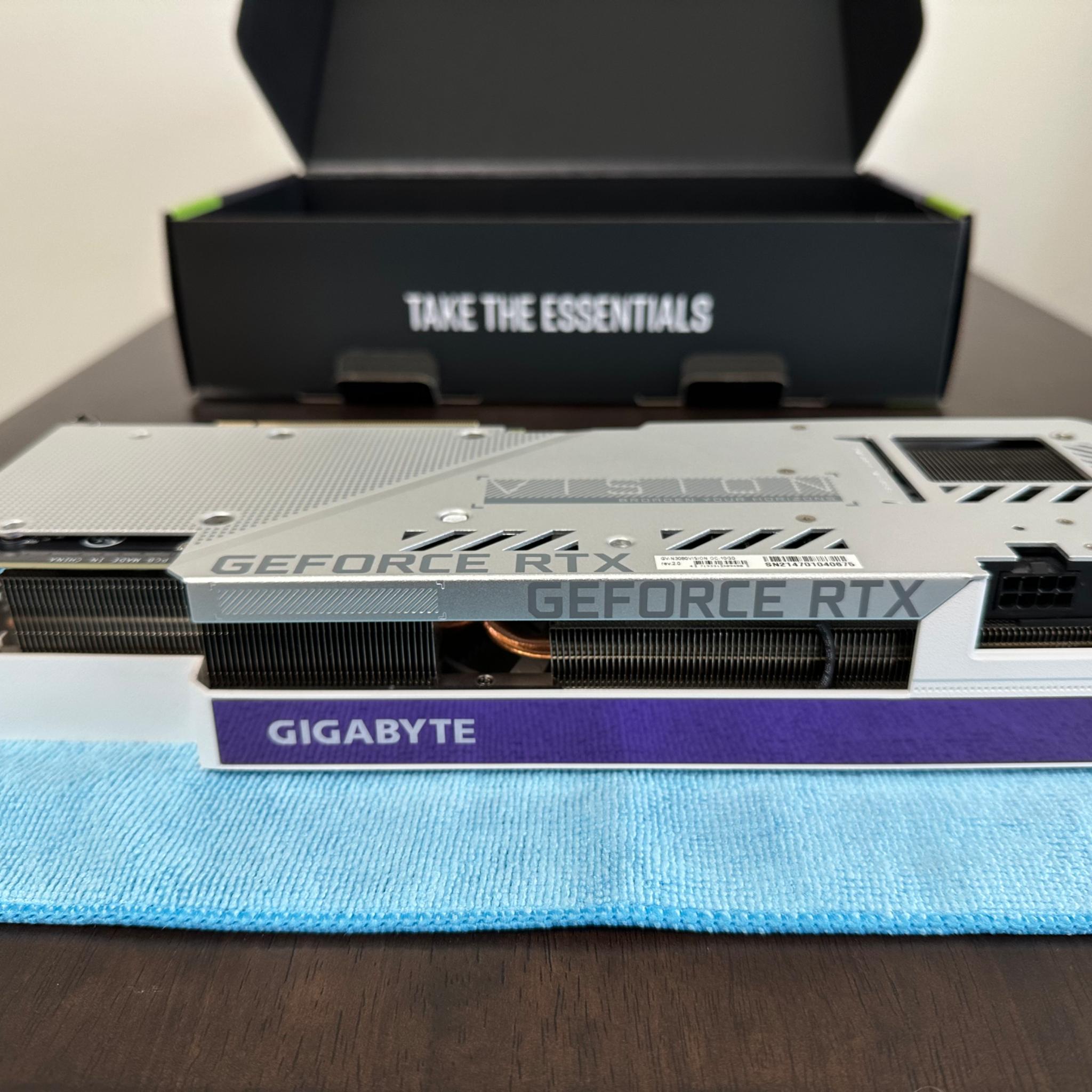 GIGABYTE GeForce RTX 3080 Vision OC 10GB Graphics Card