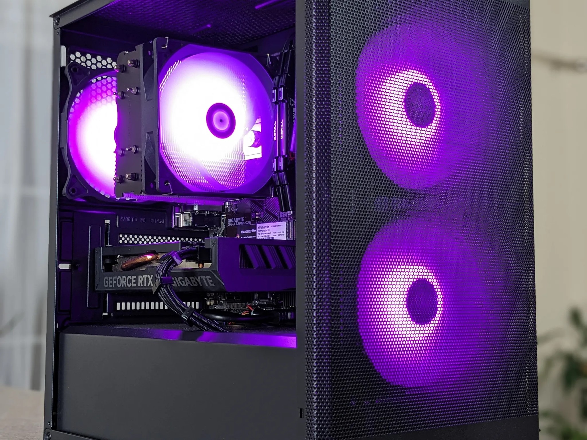 Mid Range Ryzen Gaming PC - Ryzen 5 5500 - RTX 4060