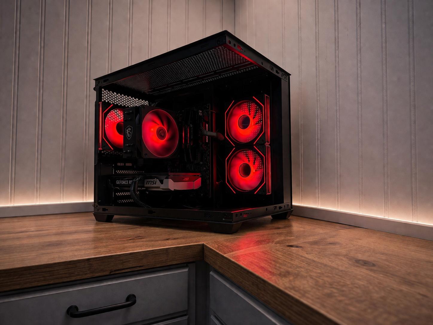 SMOKE RTX 5060ti 8g | 32GB RAM | 850W gold PSU | AMD 5500/ 1TB NVME