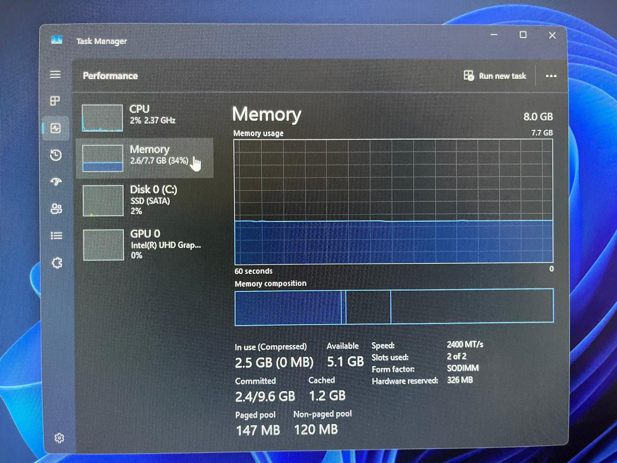Intel NUC, Windows 11 Pro, 4 cores @ 1.5GHz, 8GB RAM, 220GB SSD (Monitor & Keyboard NOT included)