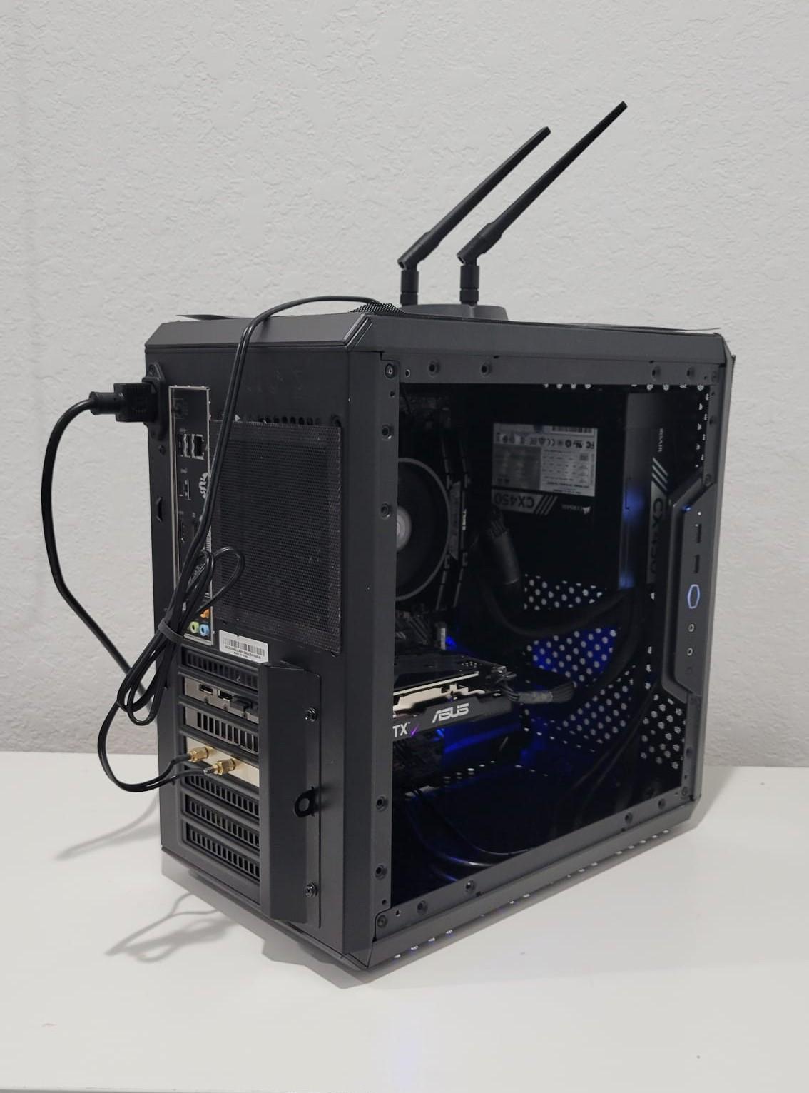 Prebuilt AMD Ryzen 5 5500 / RTX 3060 Gaming PC – 16GB RAM, 500GB NVMe, RGB Keyboard + Mouse