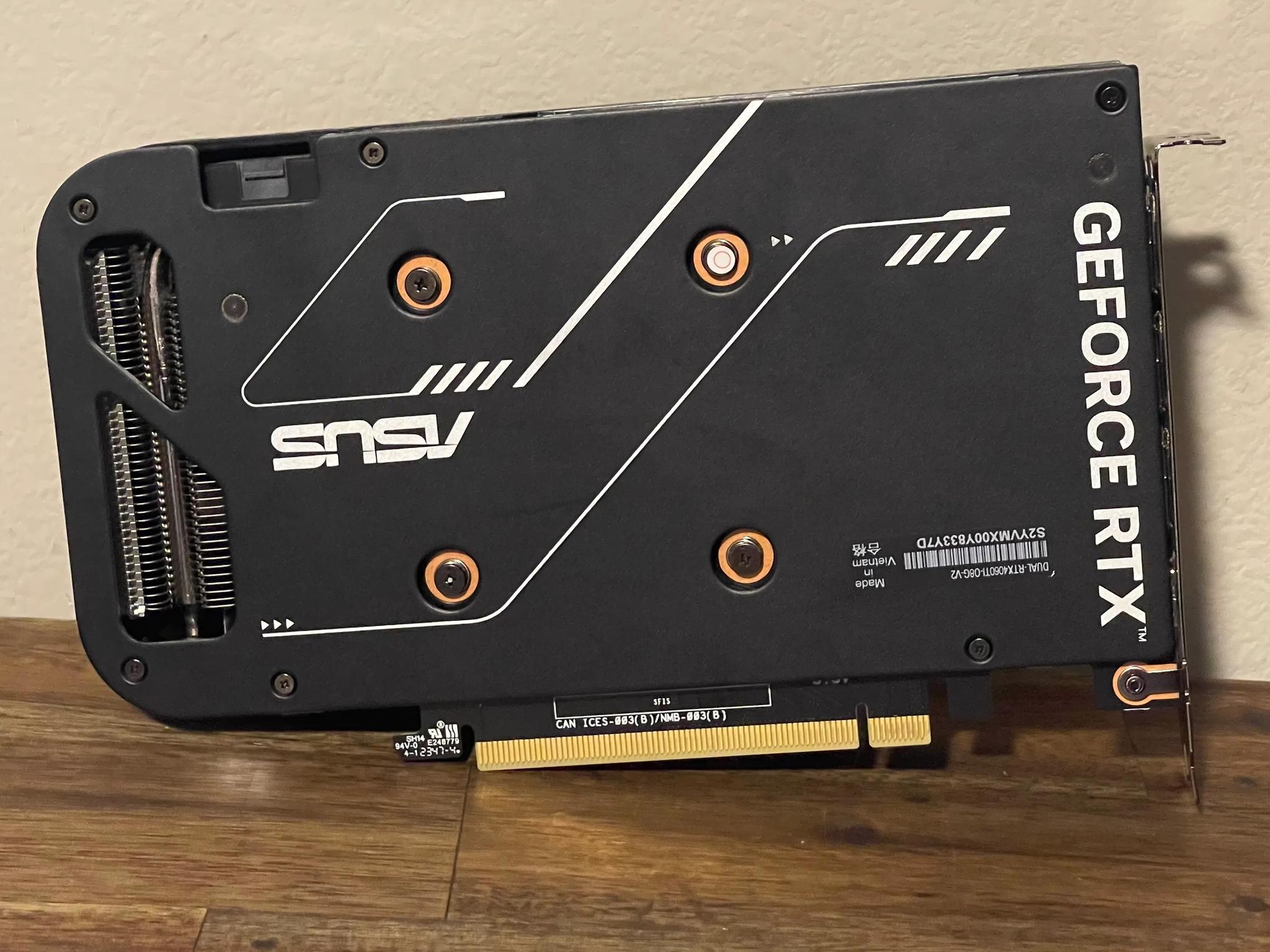 ASUS Dual GeForce RTX™ 4060 Ti OC Edition 8GB GDDR6