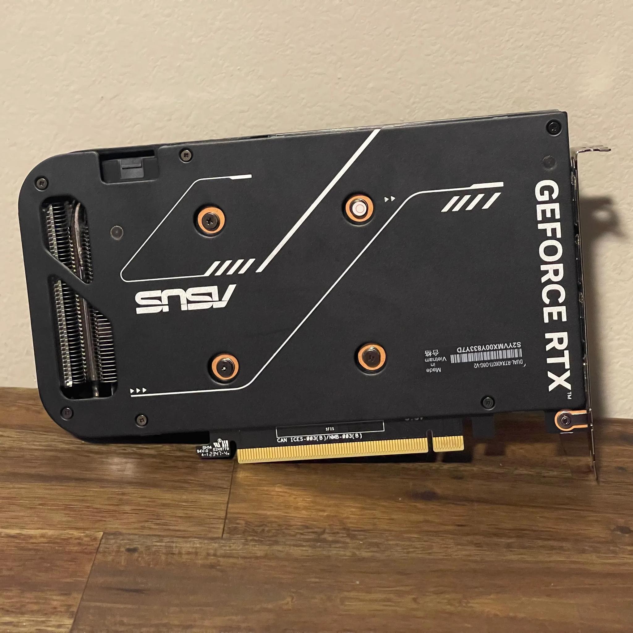 ASUS Dual GeForce RTX™ 4060 Ti OC Edition 8GB GDDR6