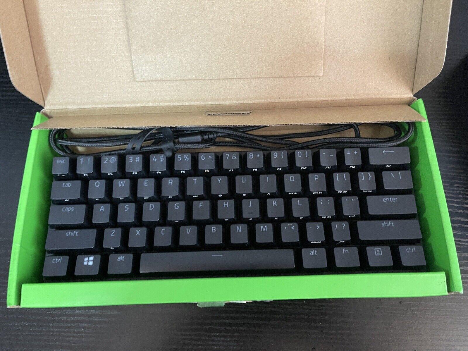 Razer Huntsman Mini 60% Gaming Keyboard: Fast Keyboard Switches - Linear Optical Switches