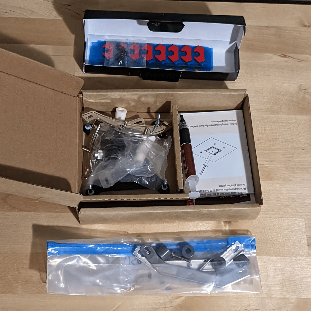 Noctua NH-L12S 70mm Low-Profile CPU Cooler with Chromax 120mm PWM Fan