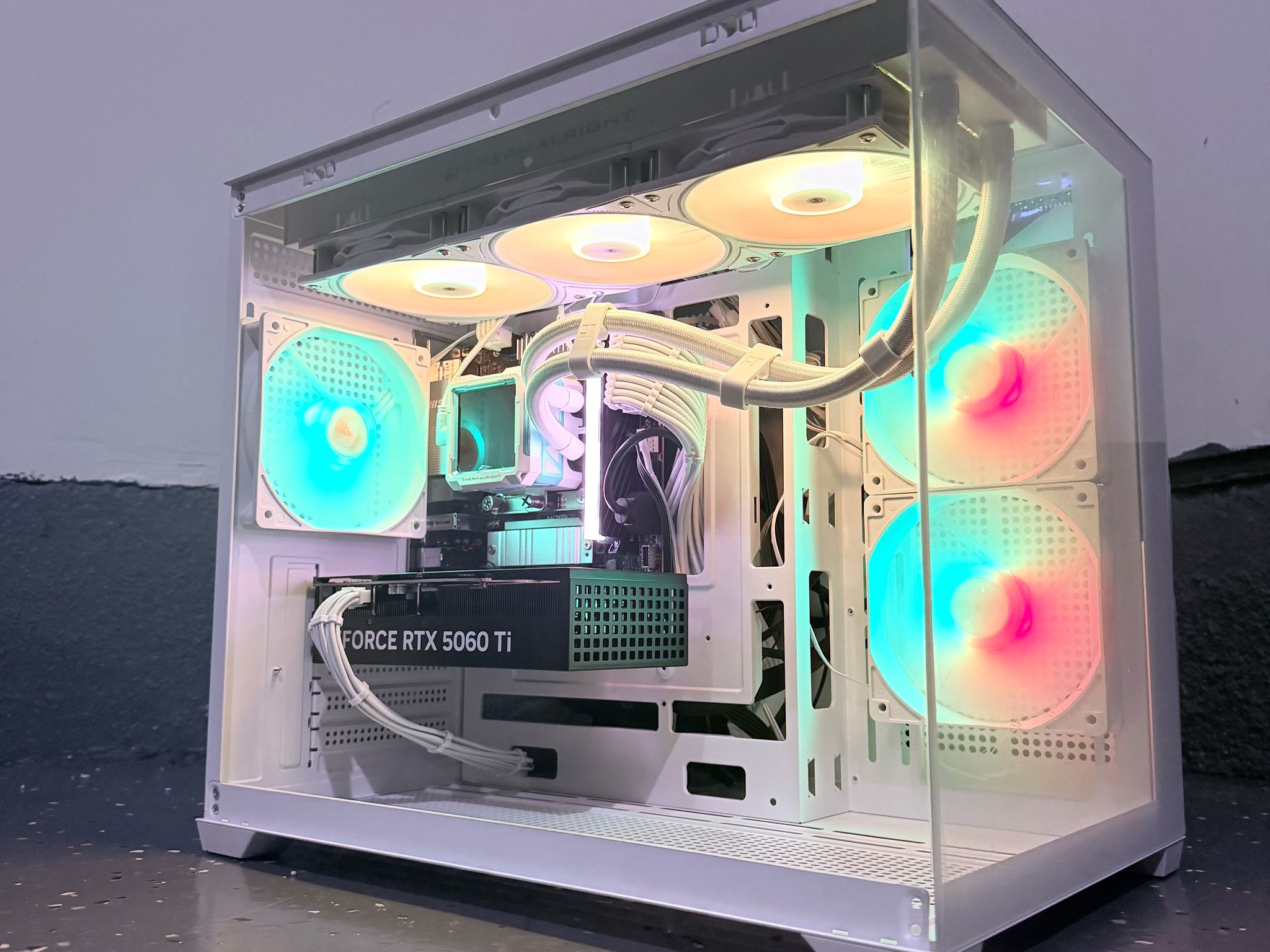 🌈"Celestial Glacier"⚪️ | 1440p Gaming + AI | RTX 5060 Ti 16GB | Ultra 7 265F | 32B DDR5 | 2TB SSD