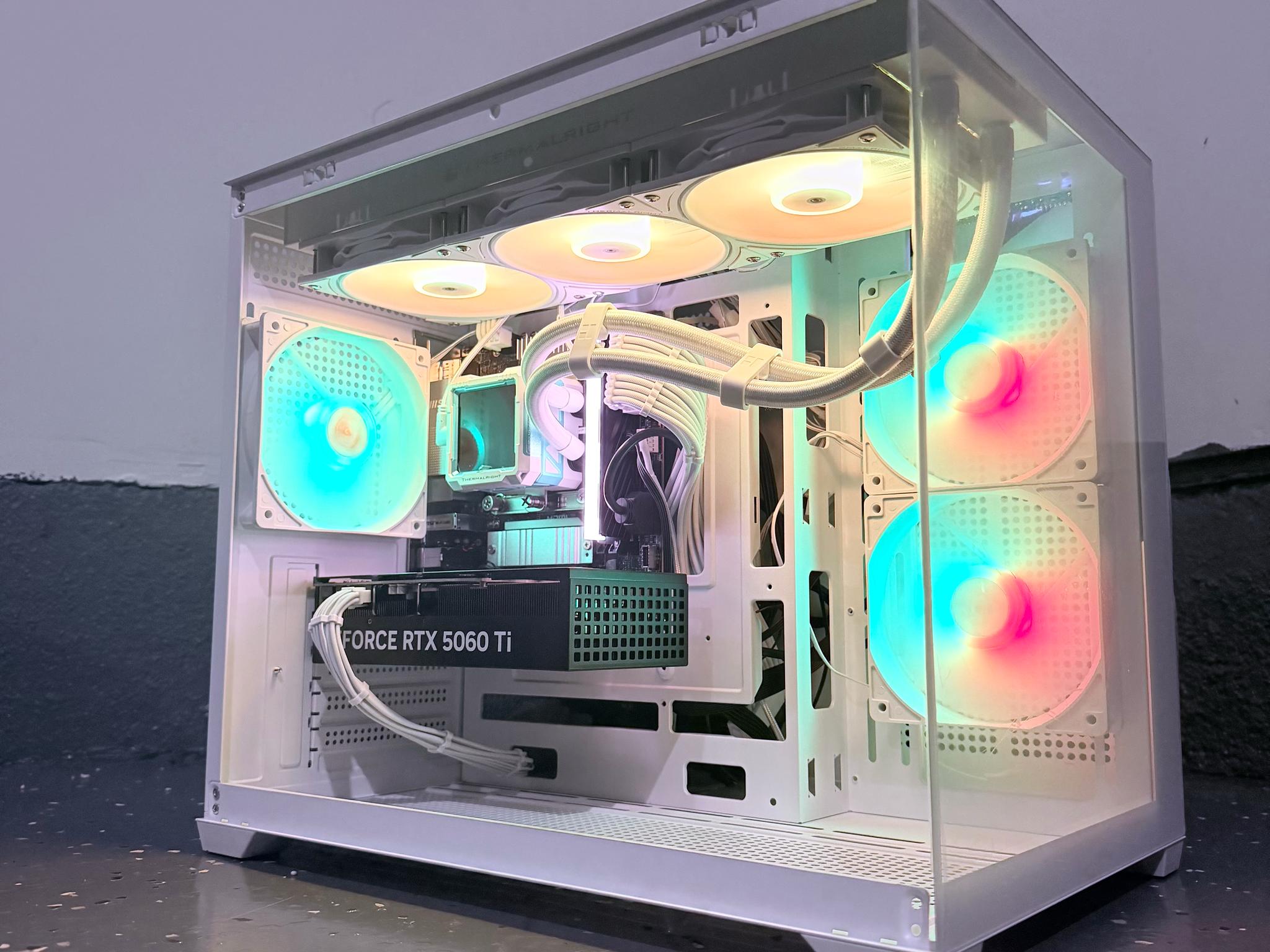 🌈"Celestial Glacier"⚪️ | 1440p Gaming + AI | RTX 5060 Ti 16GB | Ultra 7 265F | 16B DDR5 | 1TB SSD