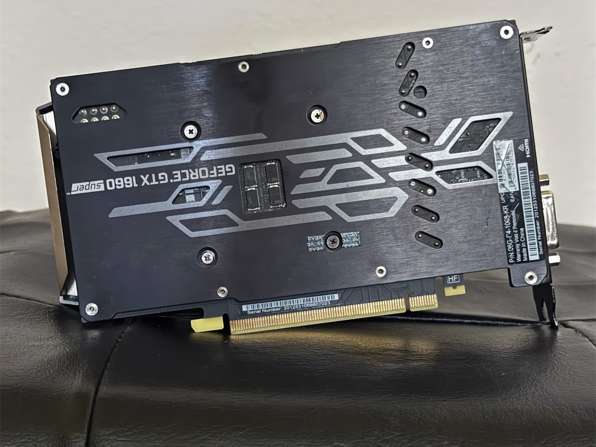 EVGA GTX 1660 Super - GDDR6 - 6GB