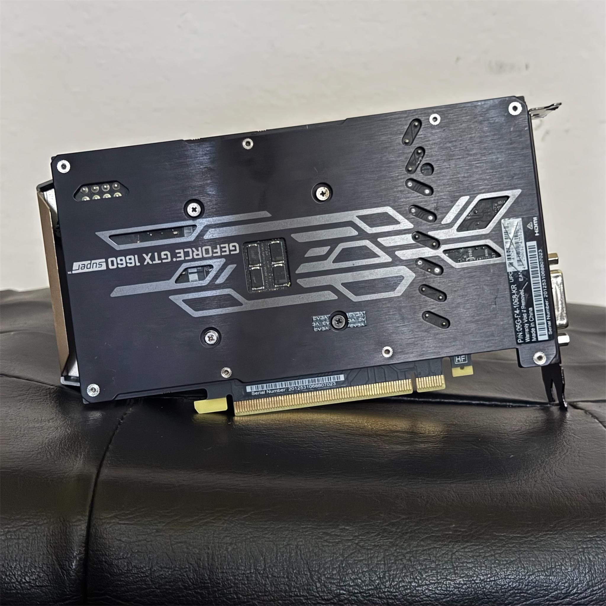 EVGA GTX 1660 Super - GDDR6 - 6GB
