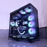 ⚫️"Obsidian Flux"🌈| 4K Gaming + AI Workstation | RTX 5080 | i9 12900K | 64 DDR5 | 10TB Storage