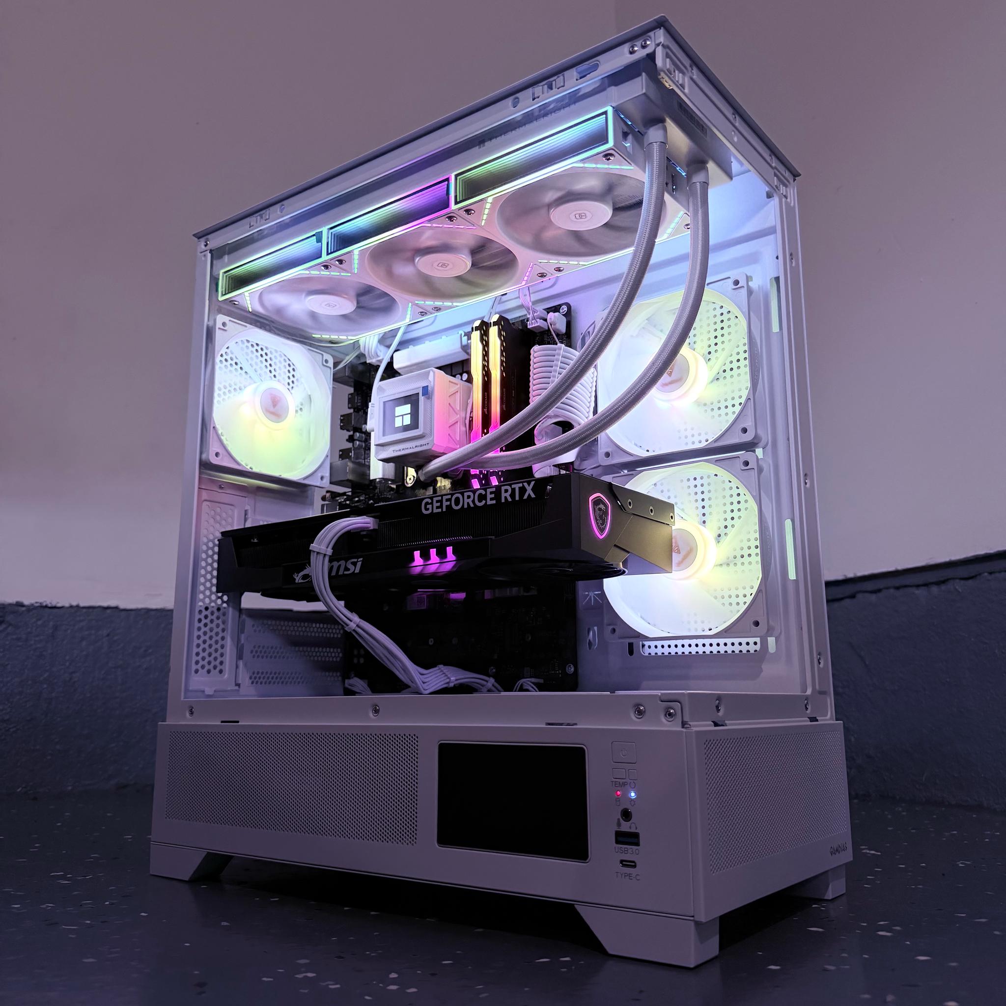 ❄️"Crystal Nova"❄️| 1440p Gaming | RTX 5070 | Intel i9 12900KF | 32B Ram | 2tb Storage | WiFi