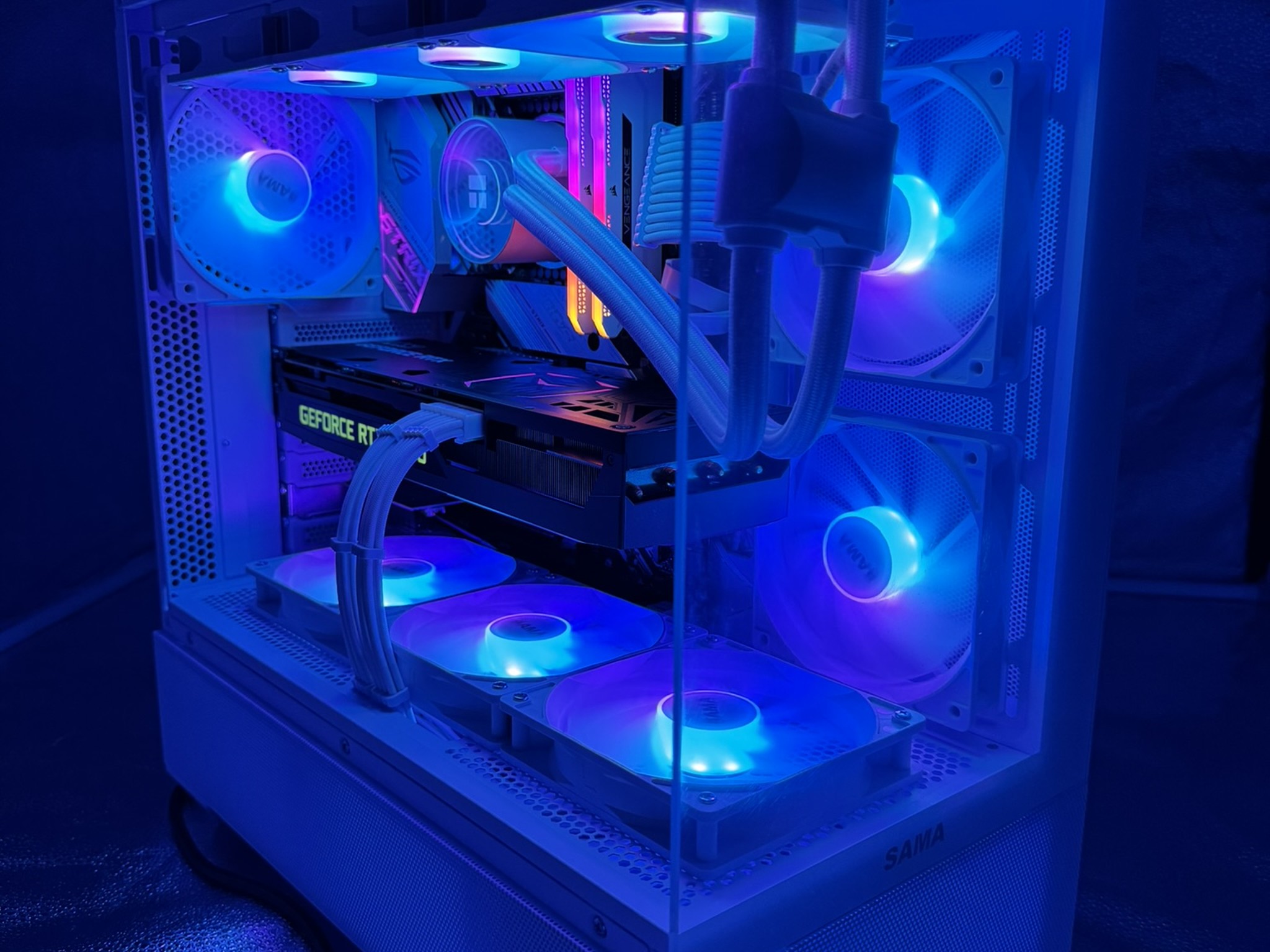 RTX 3080 | INTEL 10900K | Gaming PC | Workstation | 32GB | WIFI | WHITE