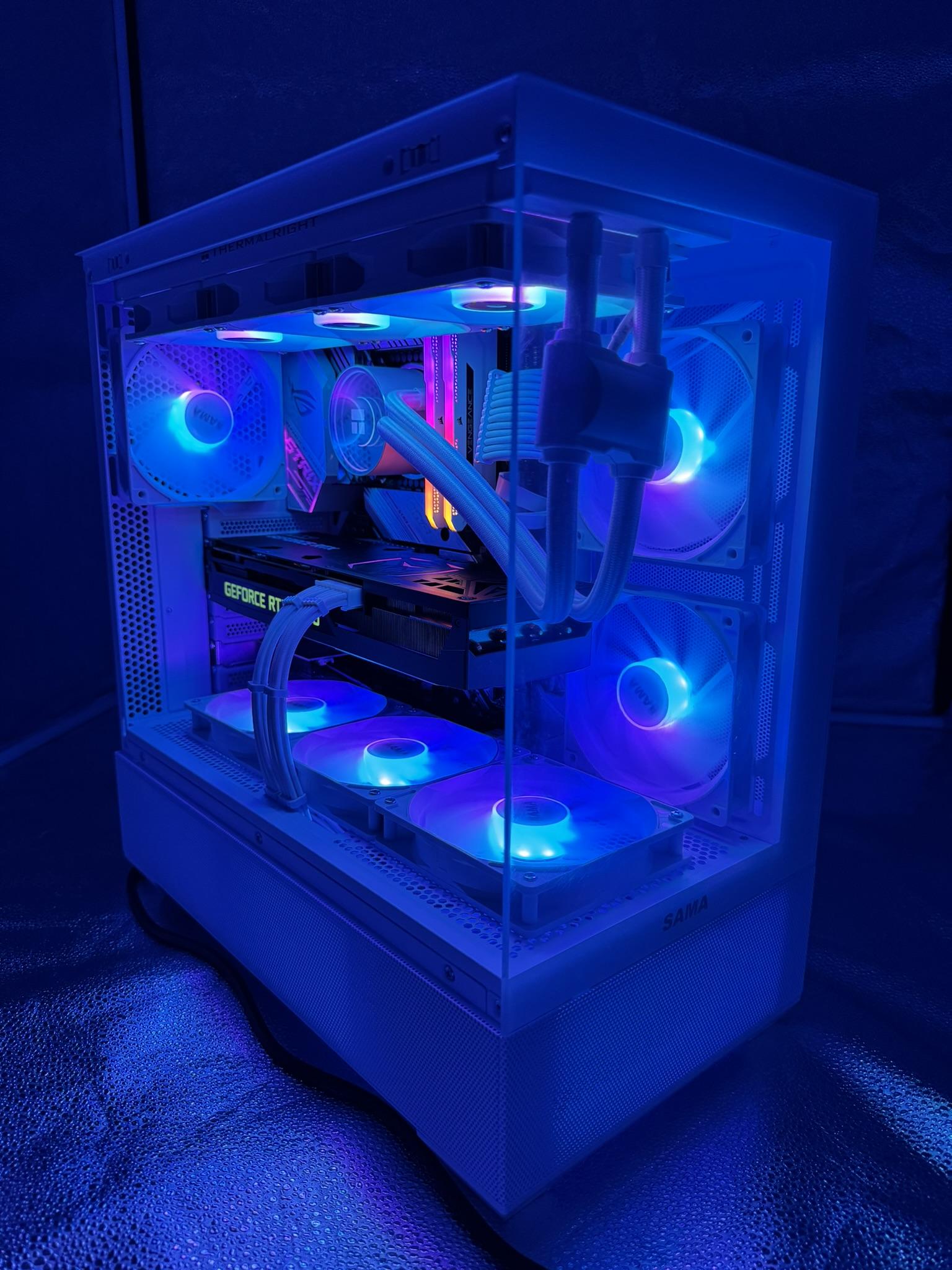 RTX 3080 | INTEL 10900K | Gaming PC | Workstation | 32GB | WIFI | WHITE