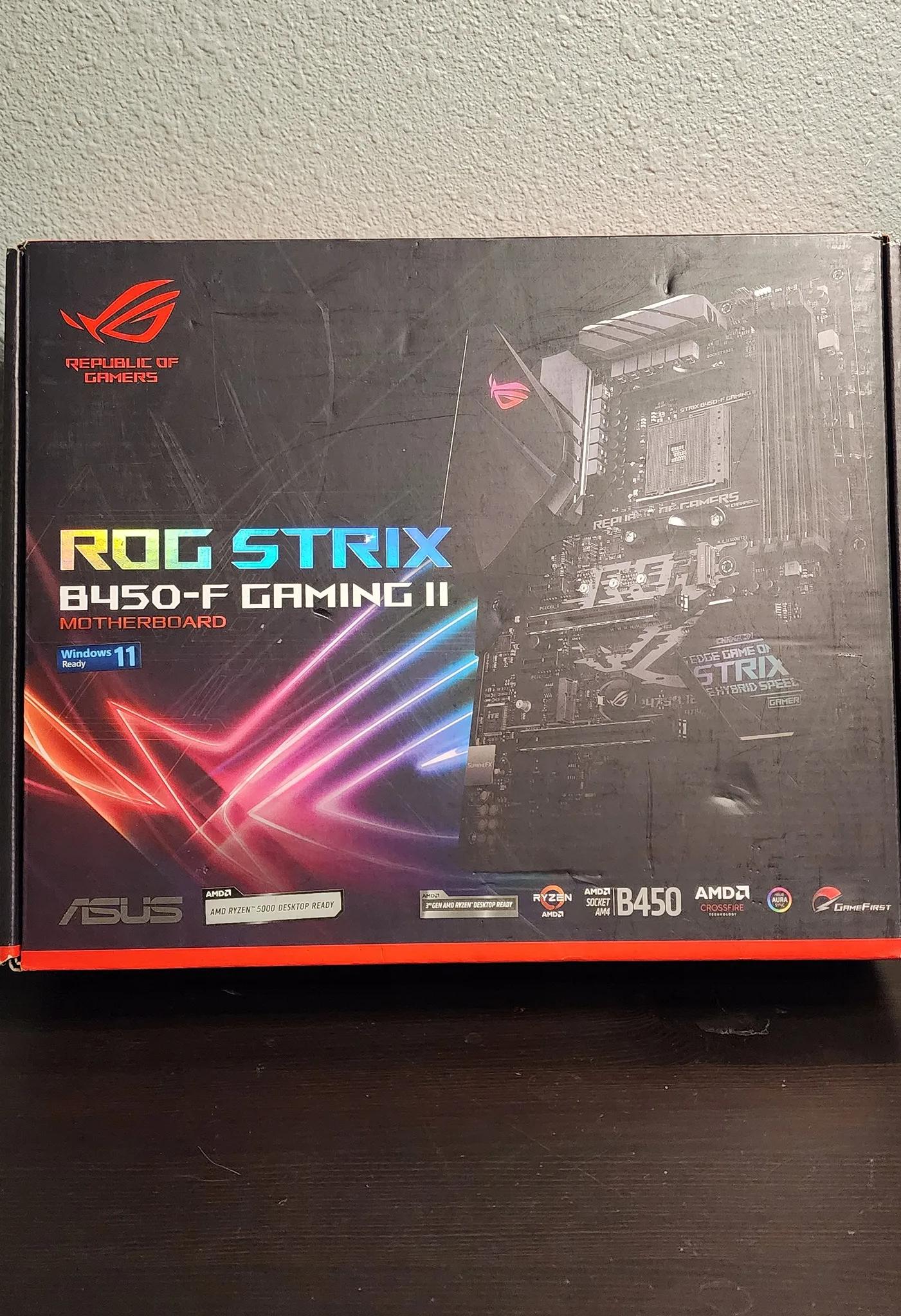 Asus B450-F Gaming Motherboard