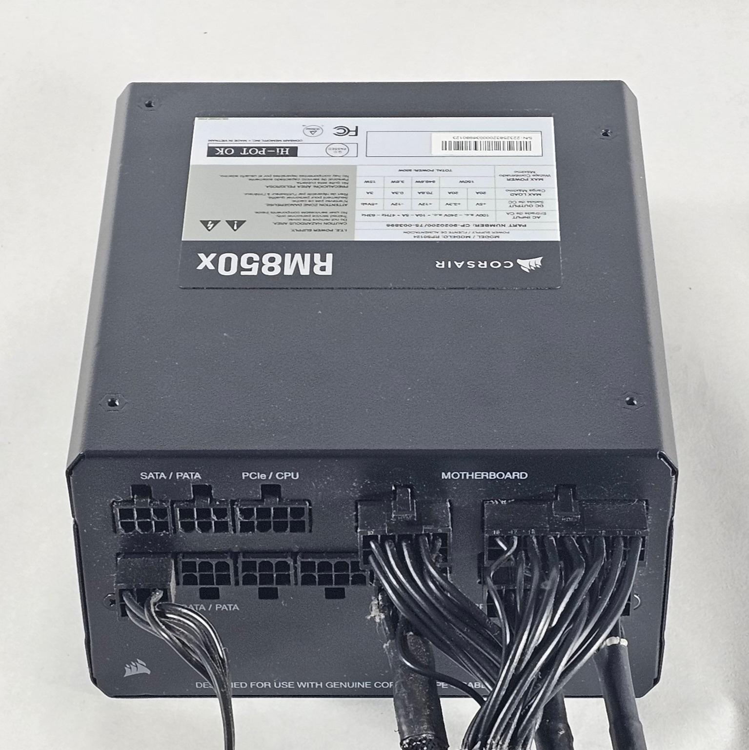 850 Watt PSU Corsair RM850x Power Supply