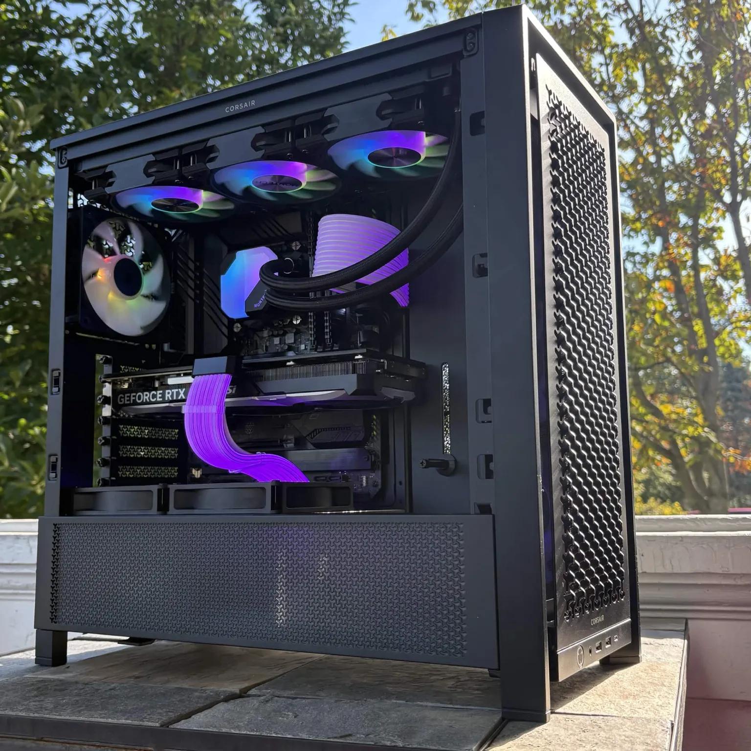 Black Cat Customs Nightfang – RTX 4070 SUPER – Intel i7-11700 – 32GB RAM – 1TB NVMe