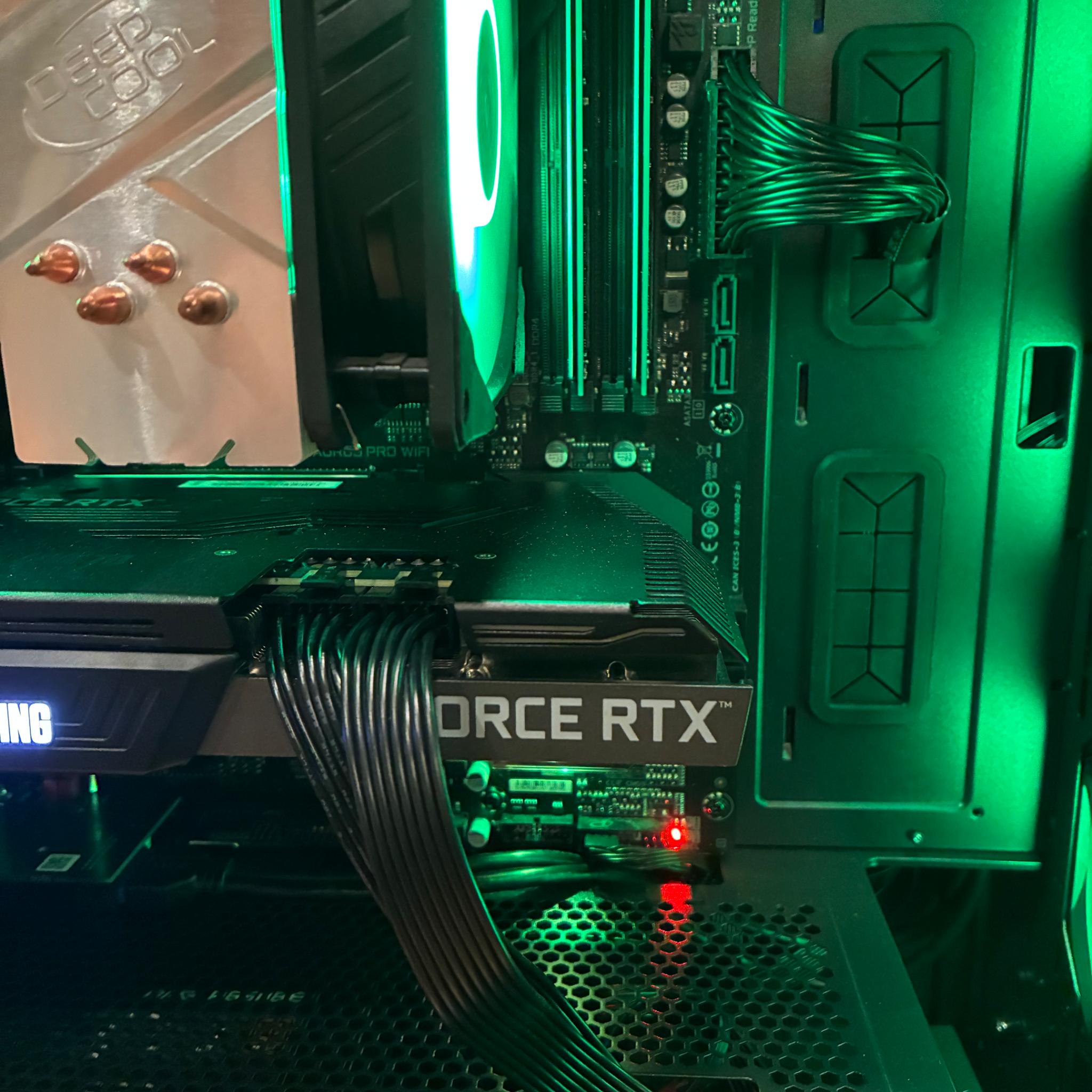 RTX 3070 R7 5800 XT 1440P 4K RGB GAMING PC 32GB RAM 1TB NVMe SSD