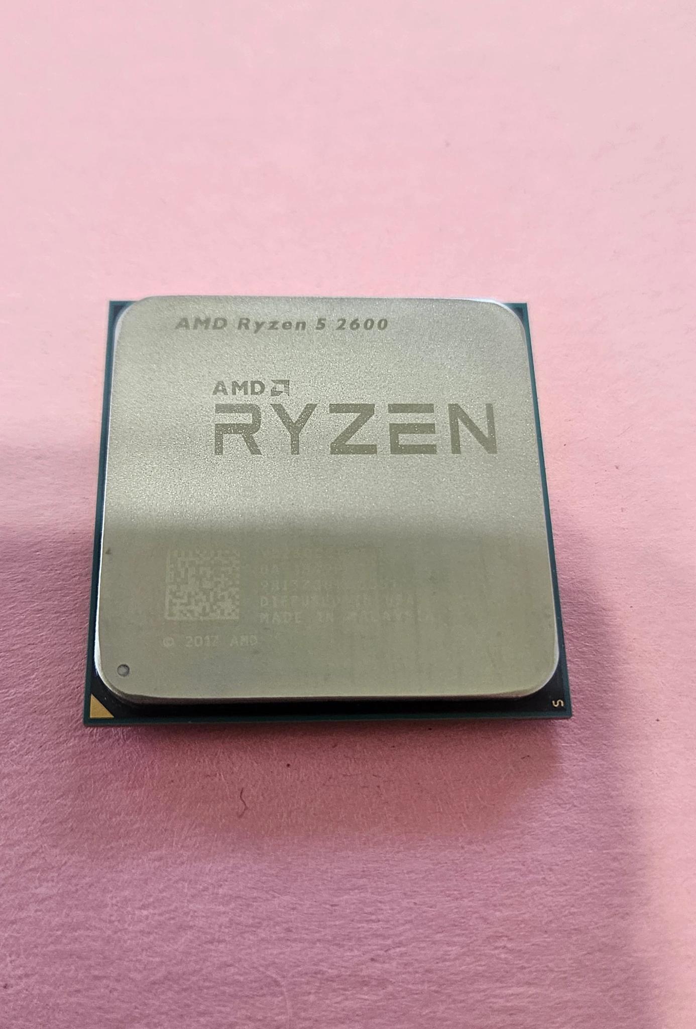 AMD Ryzen 5 2600 Six-Core 3.4-3.9 GHz 65W Socket AM4 CPU Processor