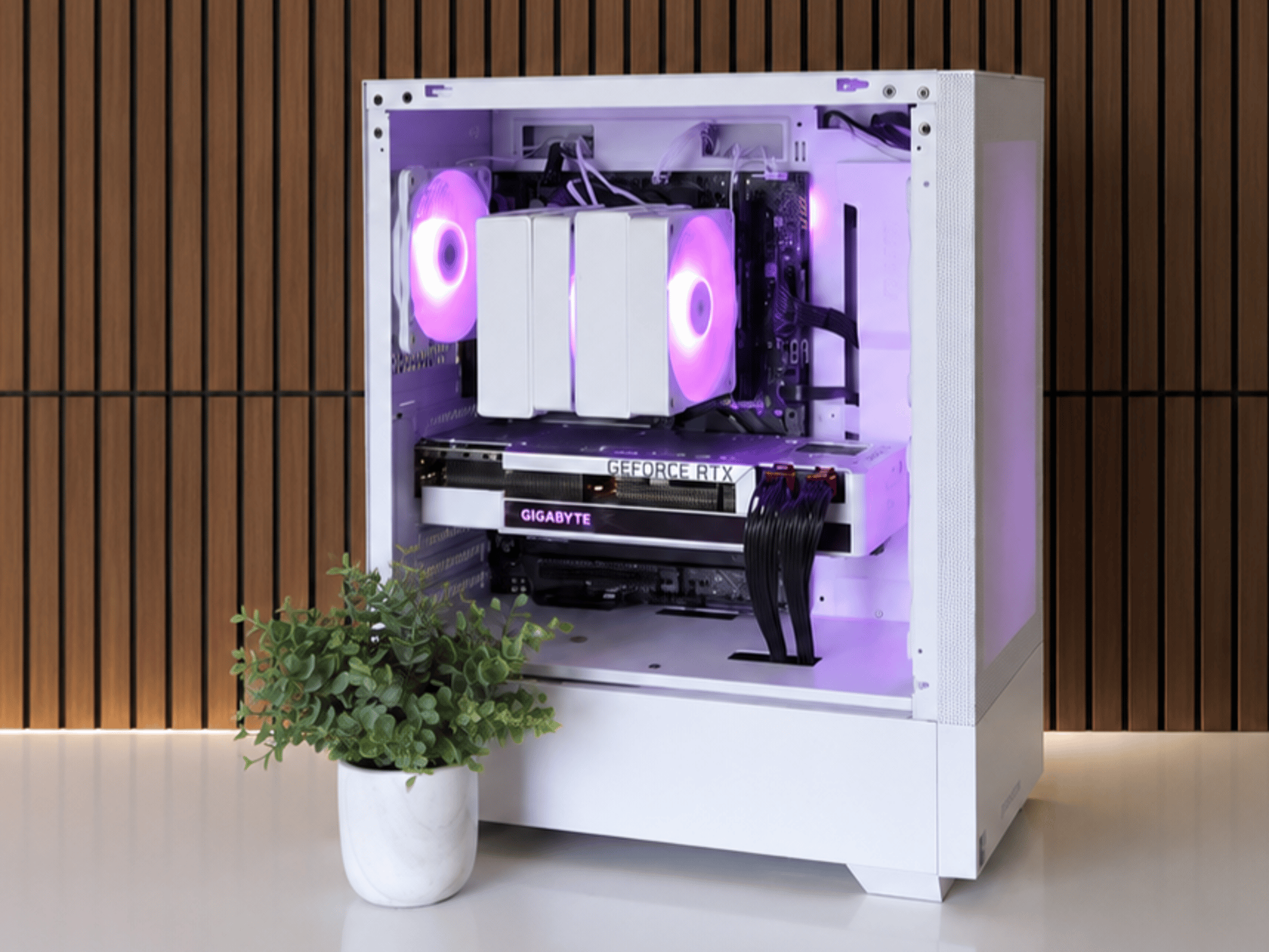 1440P White Gaming PC | 12700K | RTX 3080TI 12GB | DDR4/5 | Z690 | 32GB RAM | 1TB | Windows 11 |