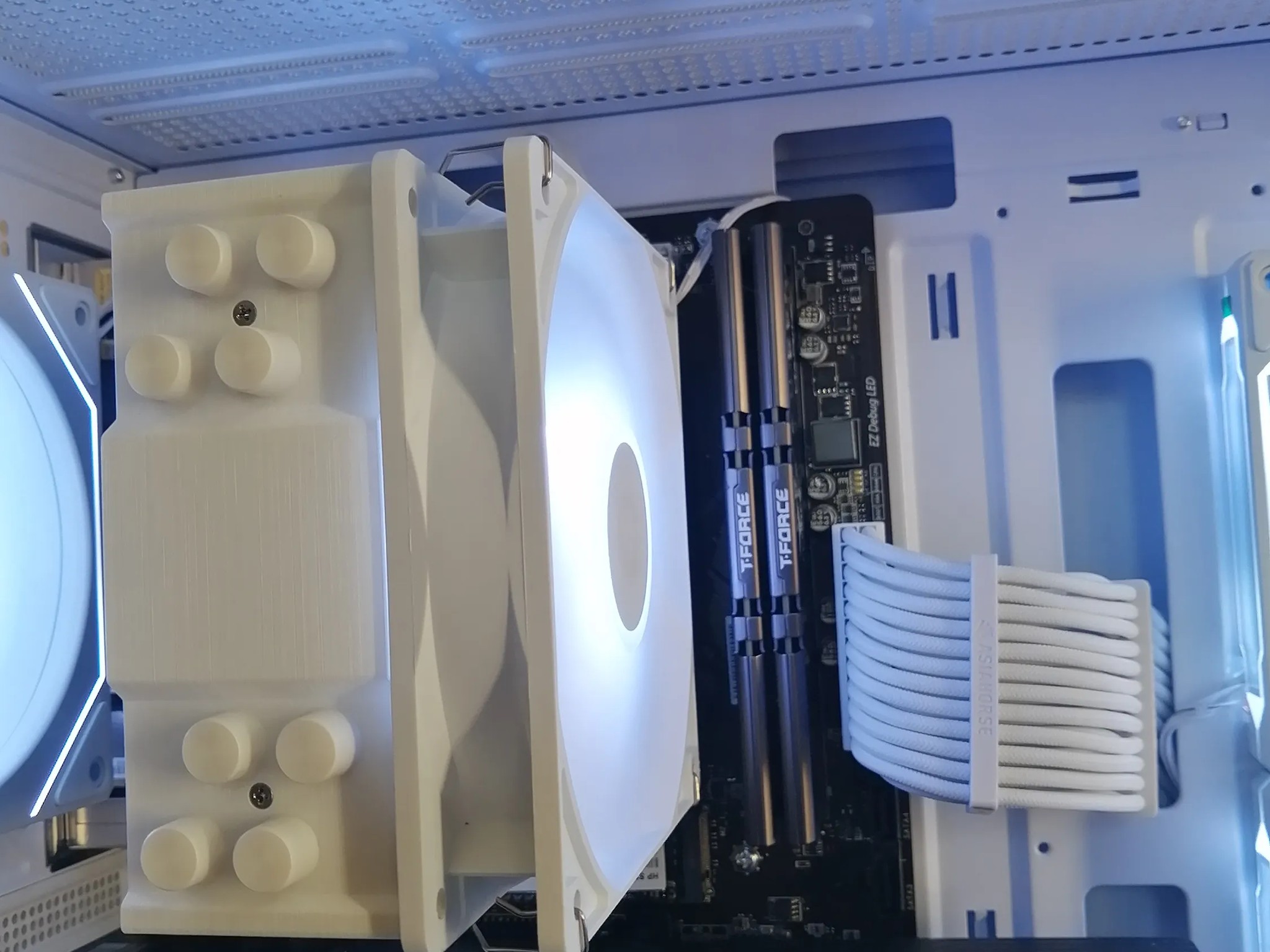 NVIDIA GTX Gaming PC! Clean White Build with Ryzen 5