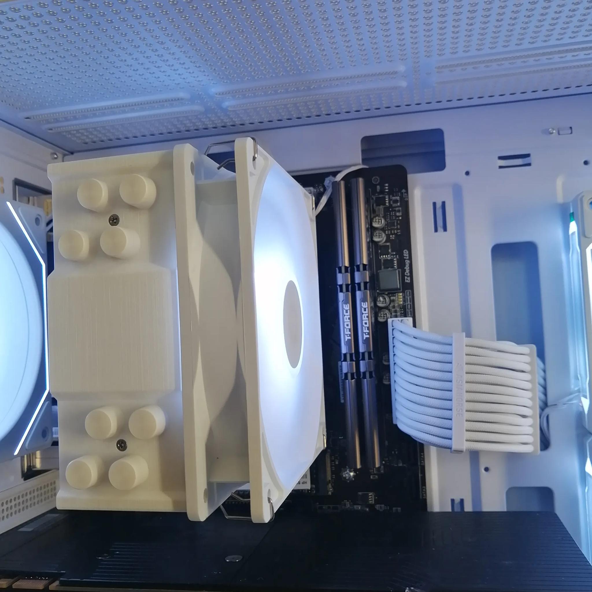 NVIDIA GTX Gaming PC! Clean White Build with Ryzen 5