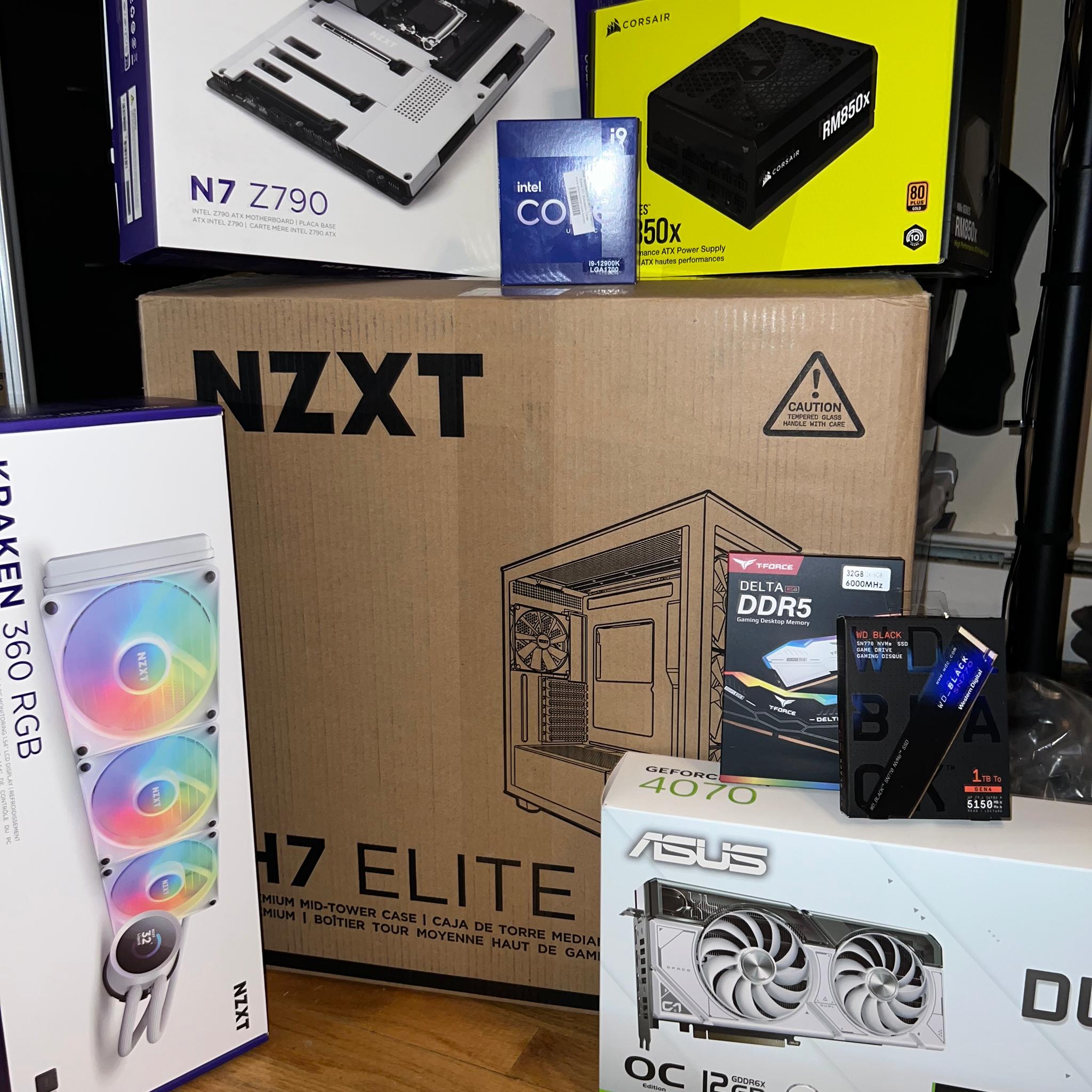 BRAND NEW Intel I9-12900K + RTX 4070 Gaming PC
