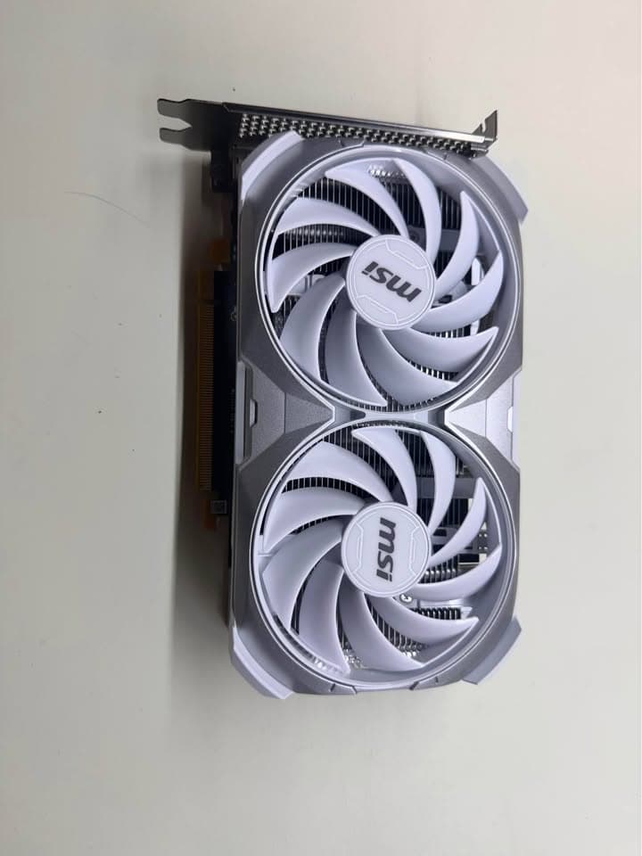 MSI GeForce RTX 4060 Ventus 2X White 8GB OC Graphics Card