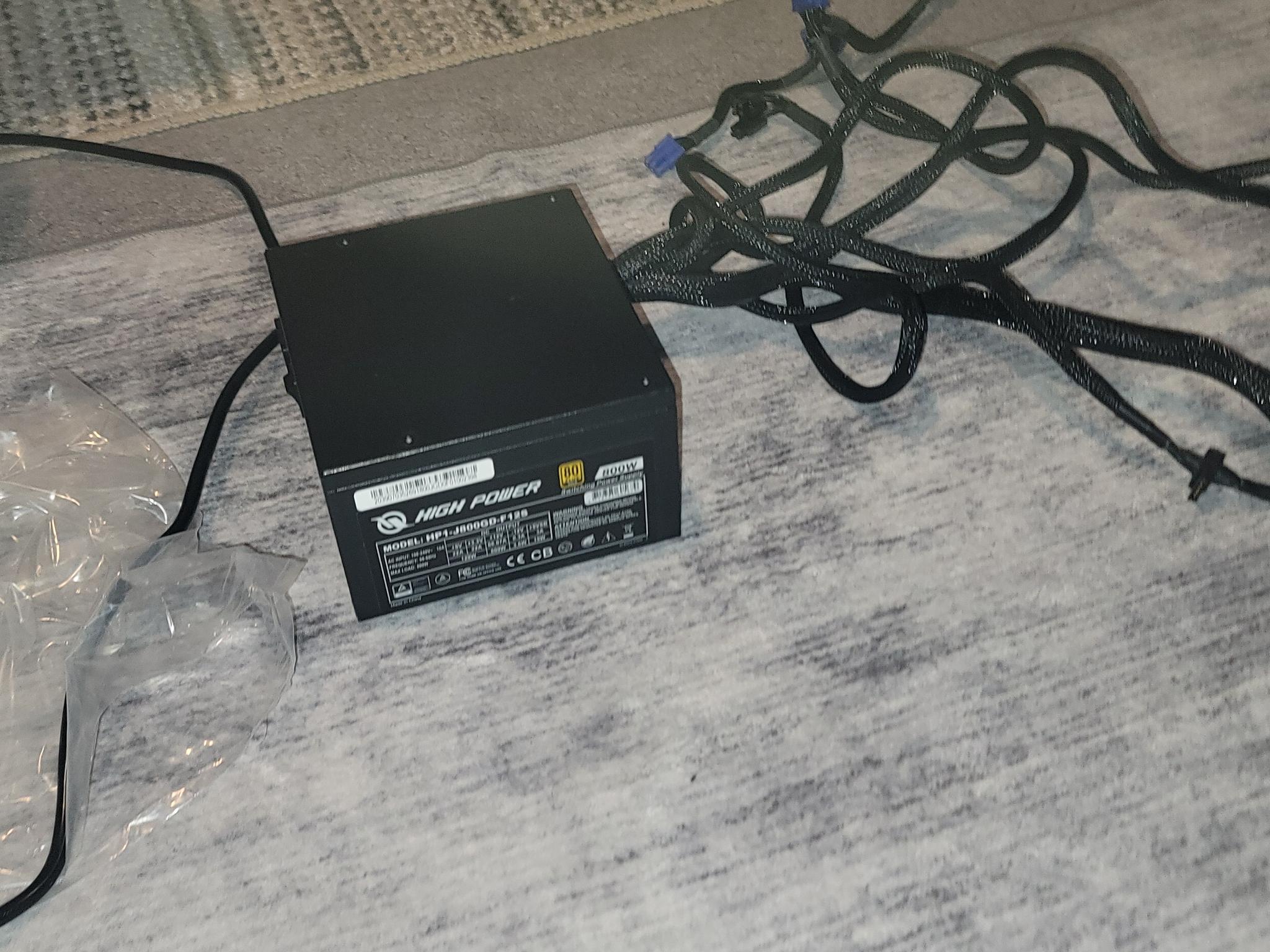 High Power 80 Plus Gold 800W PSU