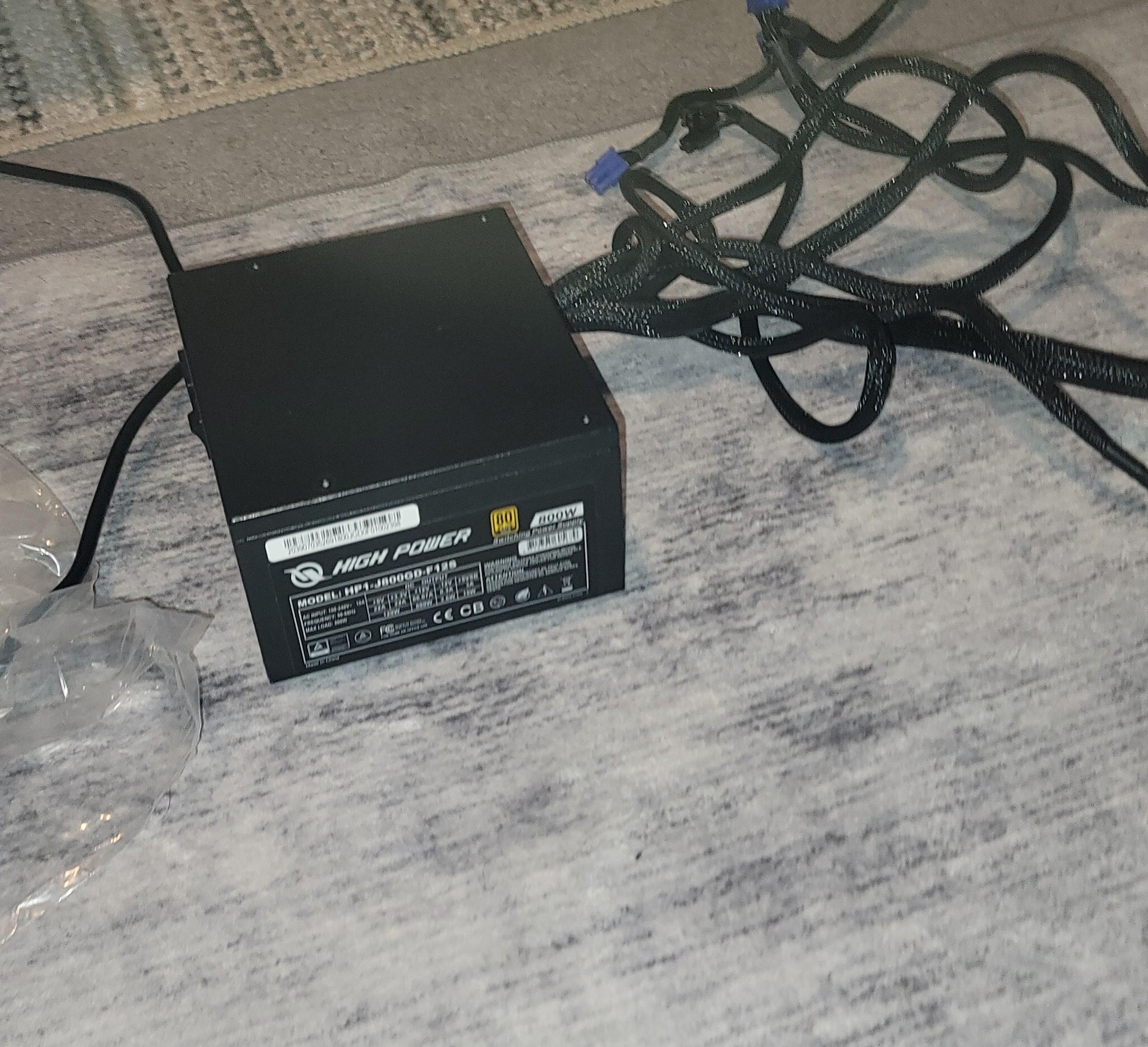 High Power 80 Plus Gold 800W PSU
