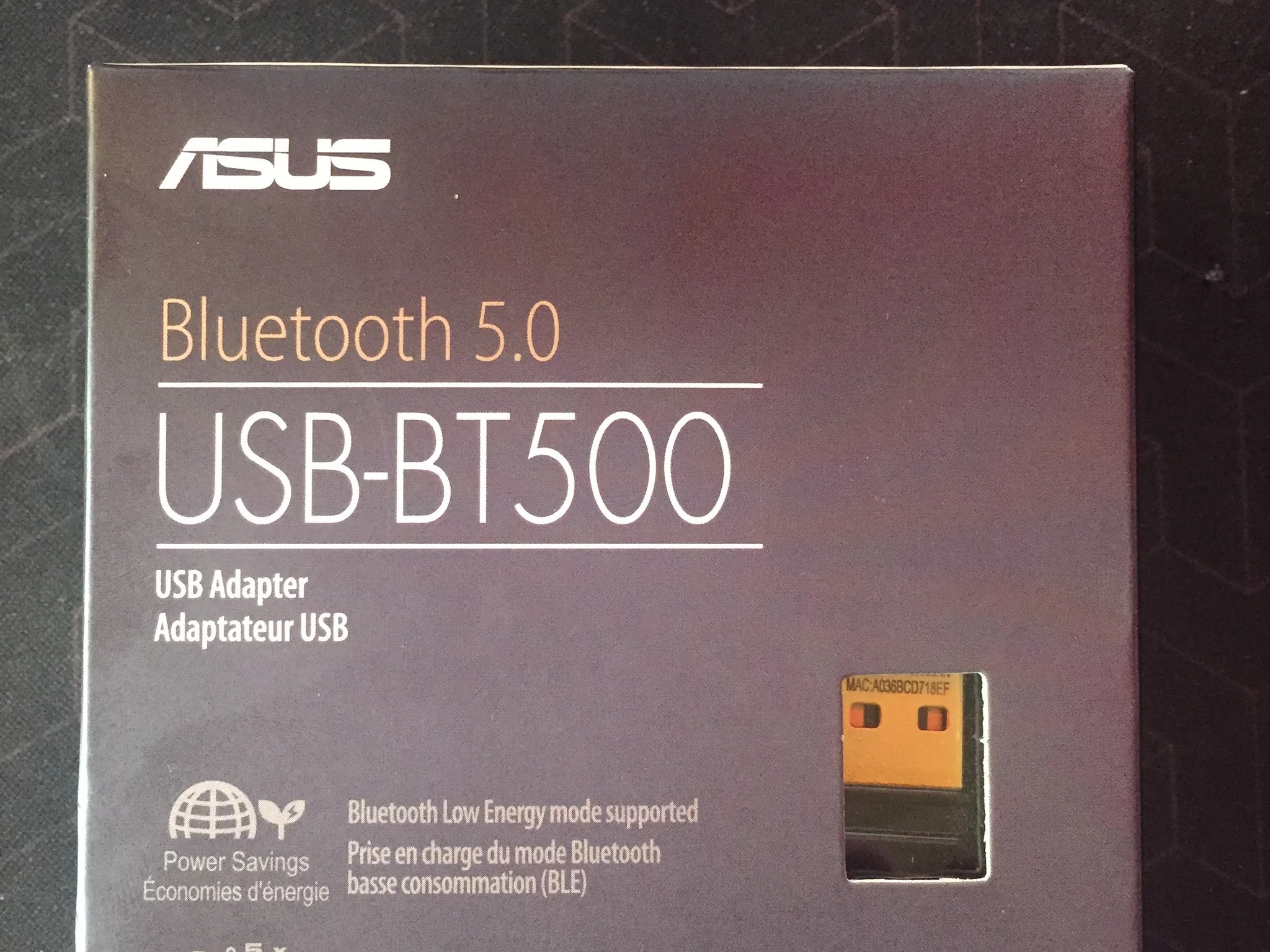ASUS USB-BT500 Bluetooth 5.0 USB Adapter with Ultra Small Design