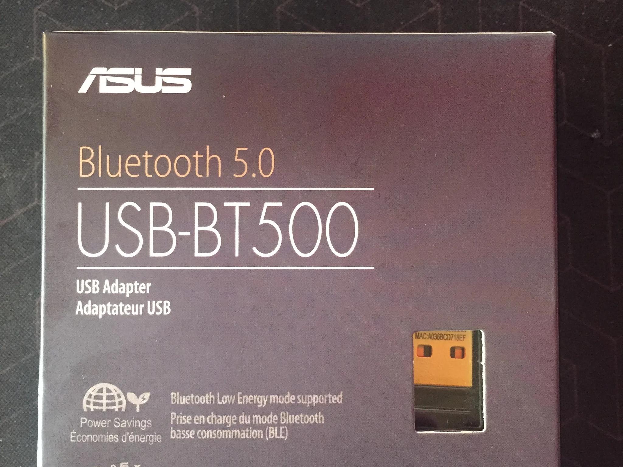 ASUS USB-BT500 Bluetooth 5.0 USB Adapter with Ultra Small Design
