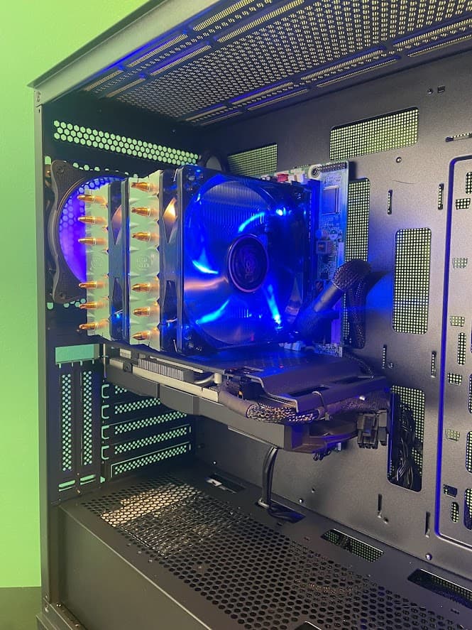 MESH Blue Gaming PC| Intel i5 / Amd RX580 / 8GB / 128GB SSD +500GB Win 10 Pro WiFi